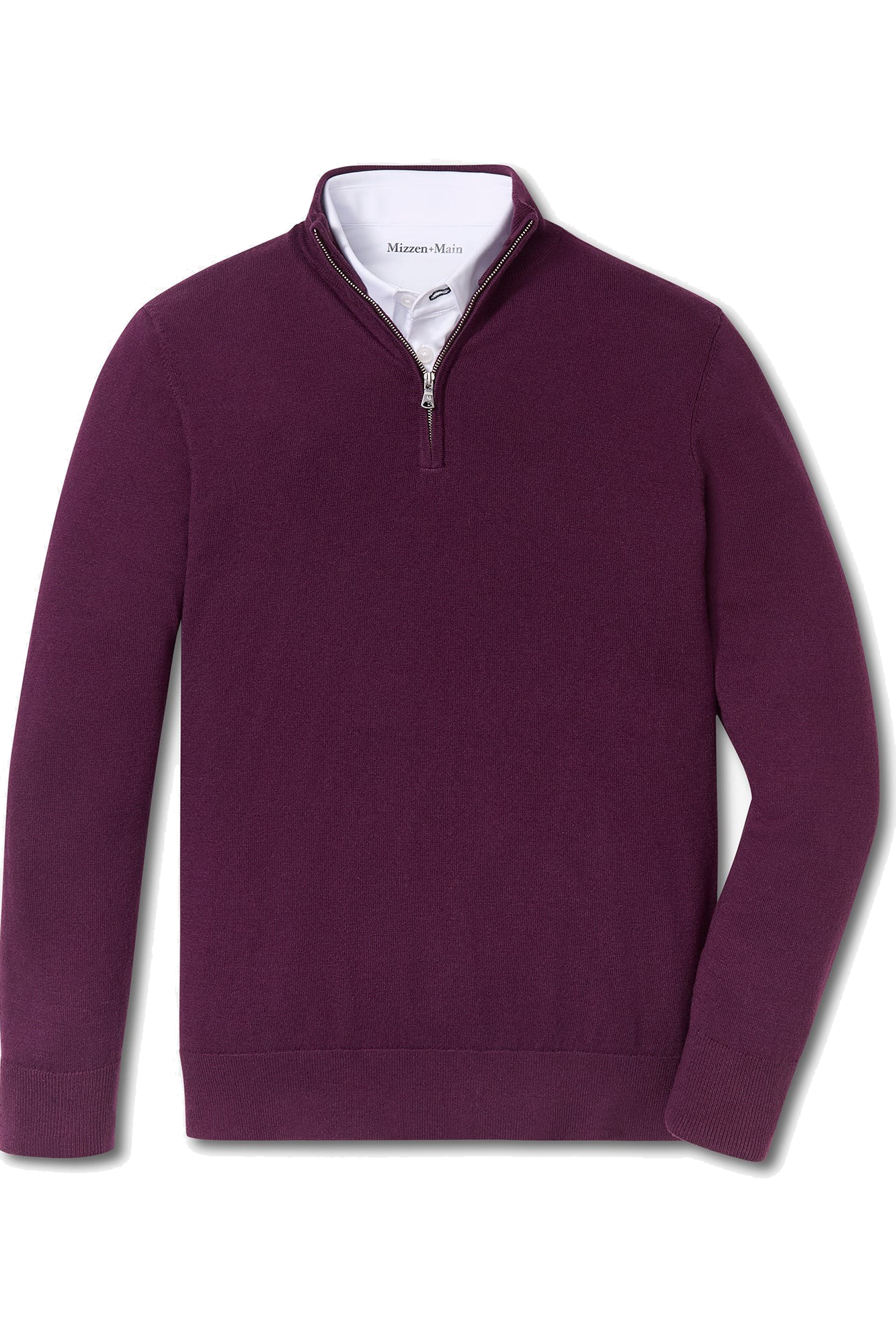 HERITAGE 1/4 ZIP SWEATER-novaman