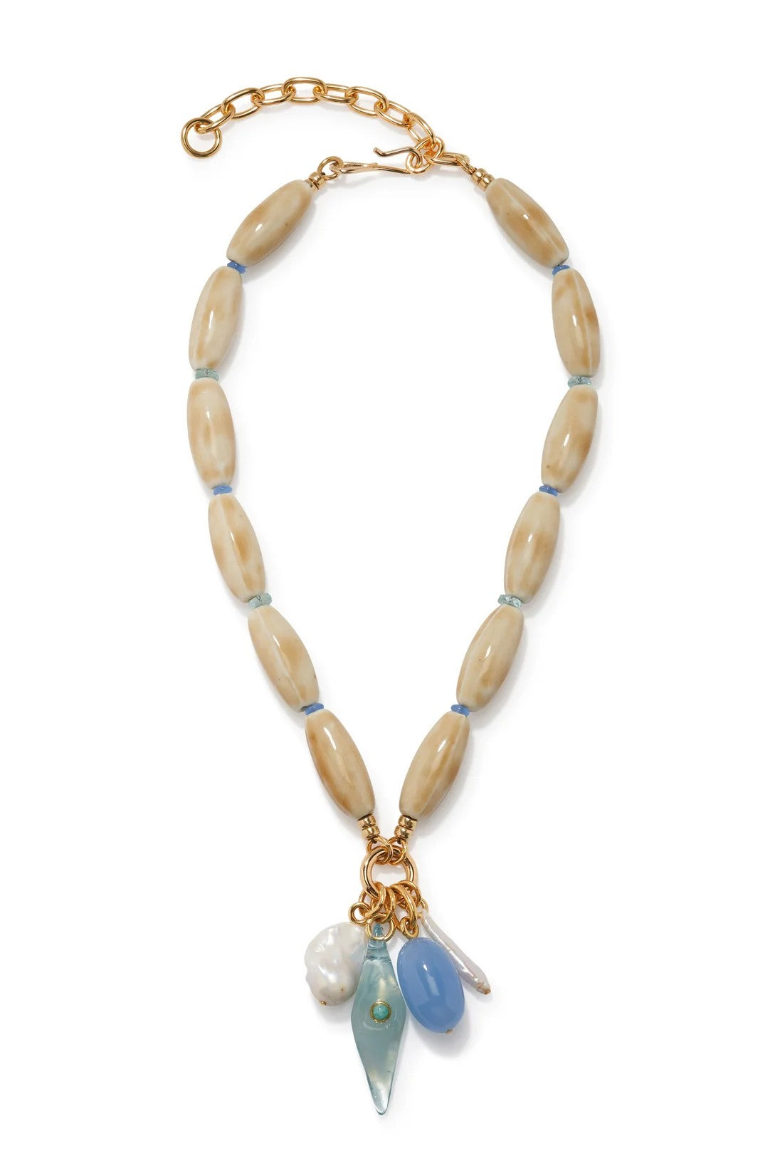 MARILLA SEASHELL NECKLACE - Necklaces - Sassanova