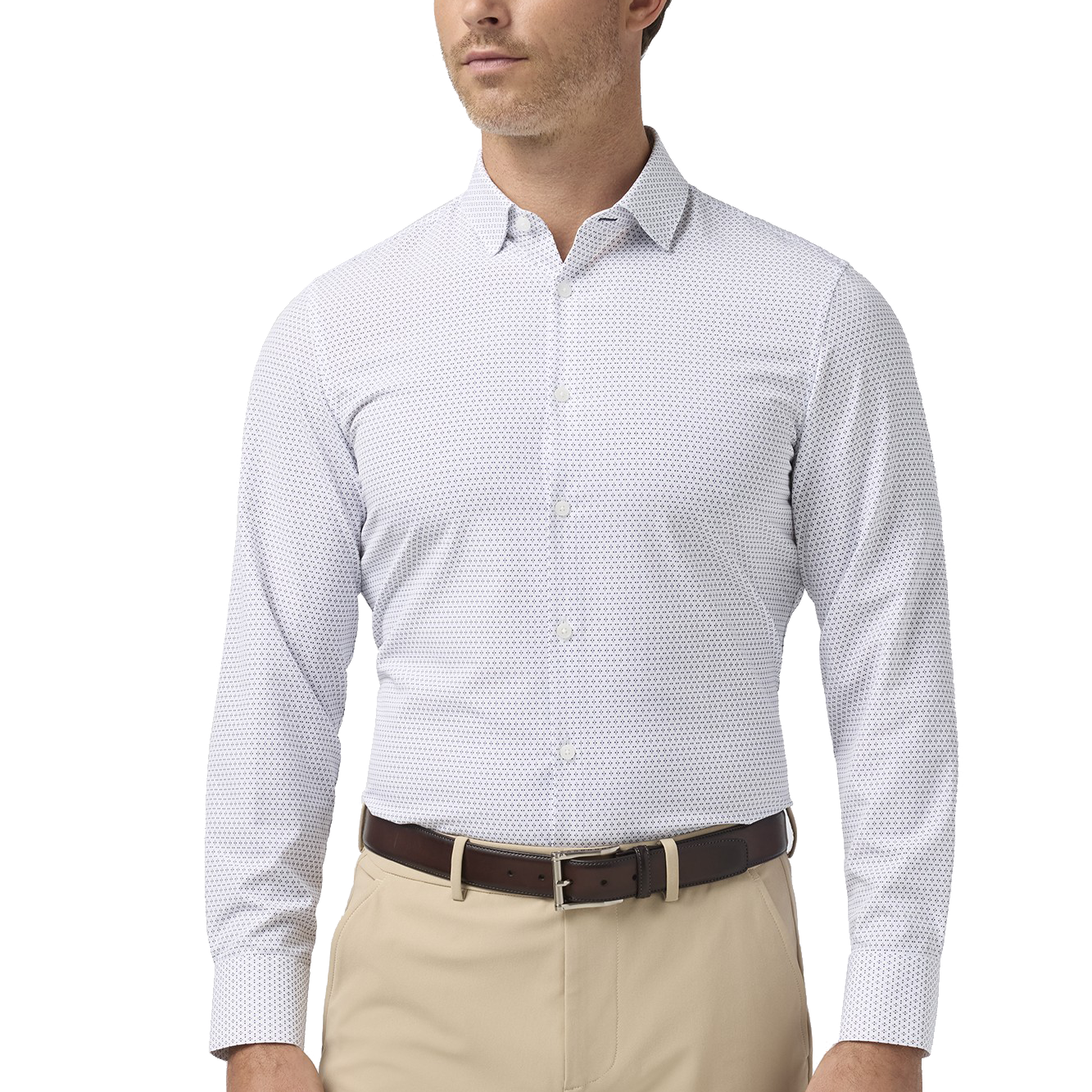 LEEWARD LONG SLEEVE DRESS SHIRT - Long Sleeved Shirts - Novaman