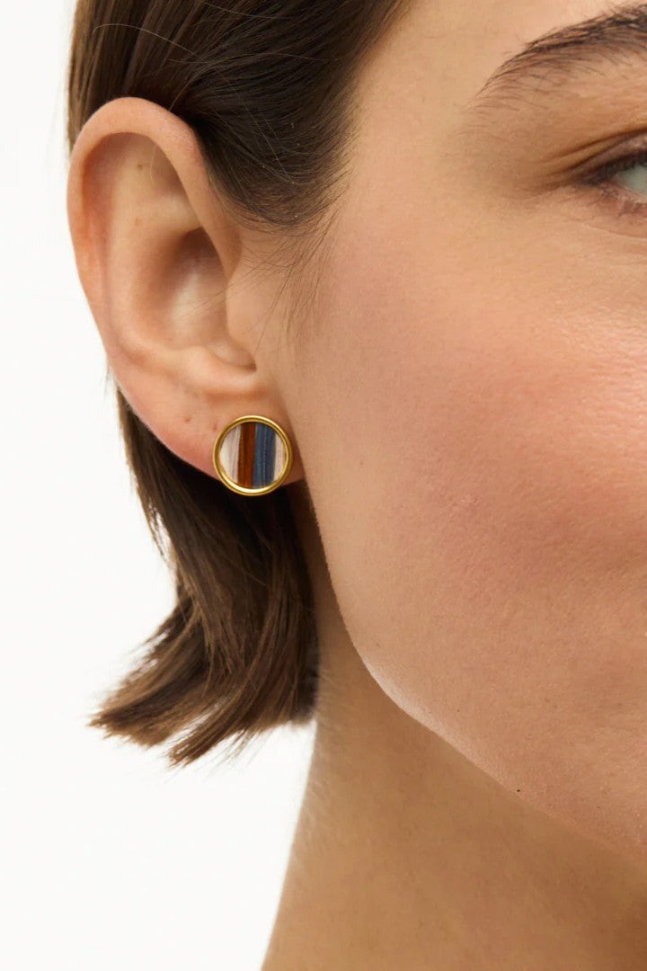 EMILY BEZEL JACKET EARRING - Earrings - Sassanova