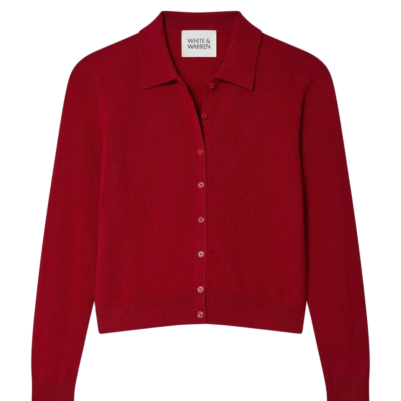 CASHMERE COLLARED CARDIGAN
sassanova