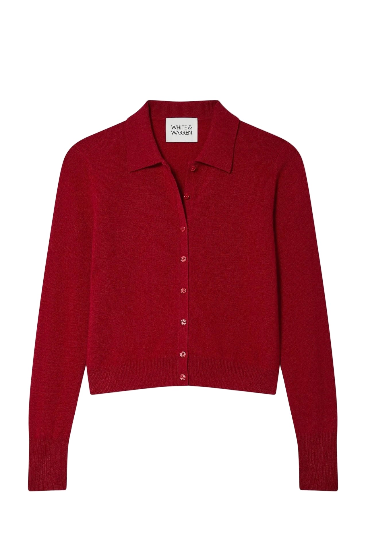 CASHMERE COLLARED CARDIGAN
sassanova