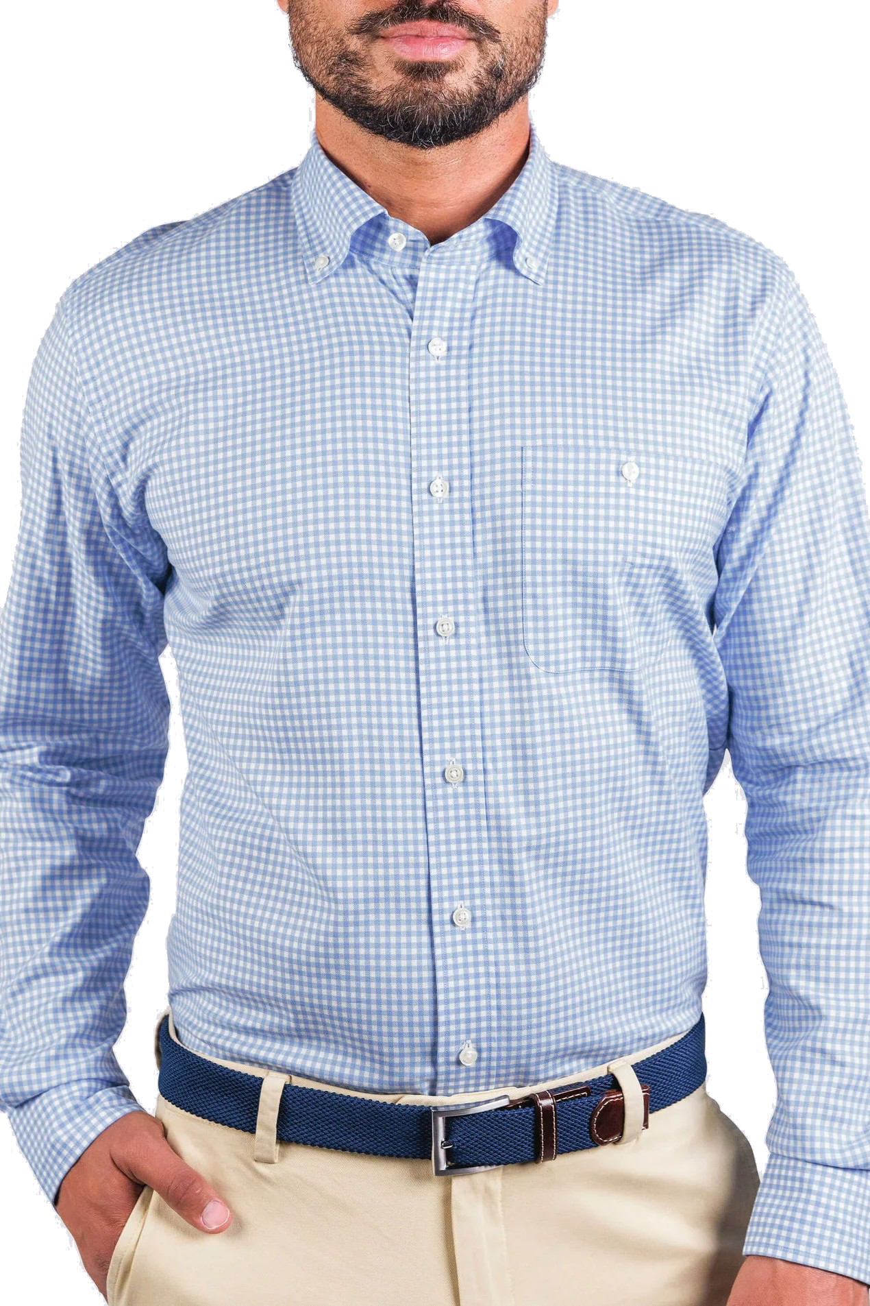 BARRETT GINGHAM SPORT SHIRT - Shirts - Novaman