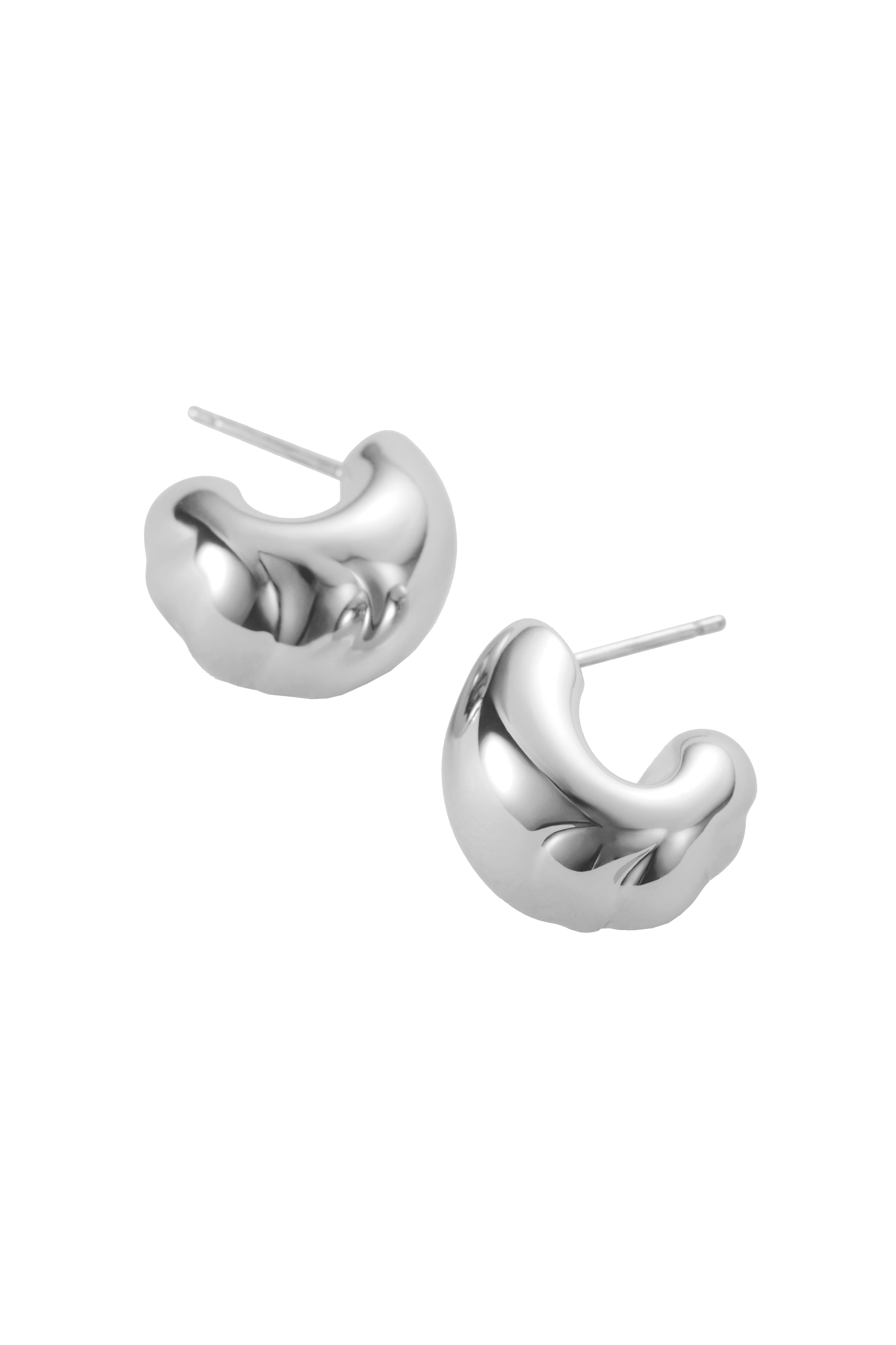 SMALL NELLE HOOPS - Earrings - Sassanova