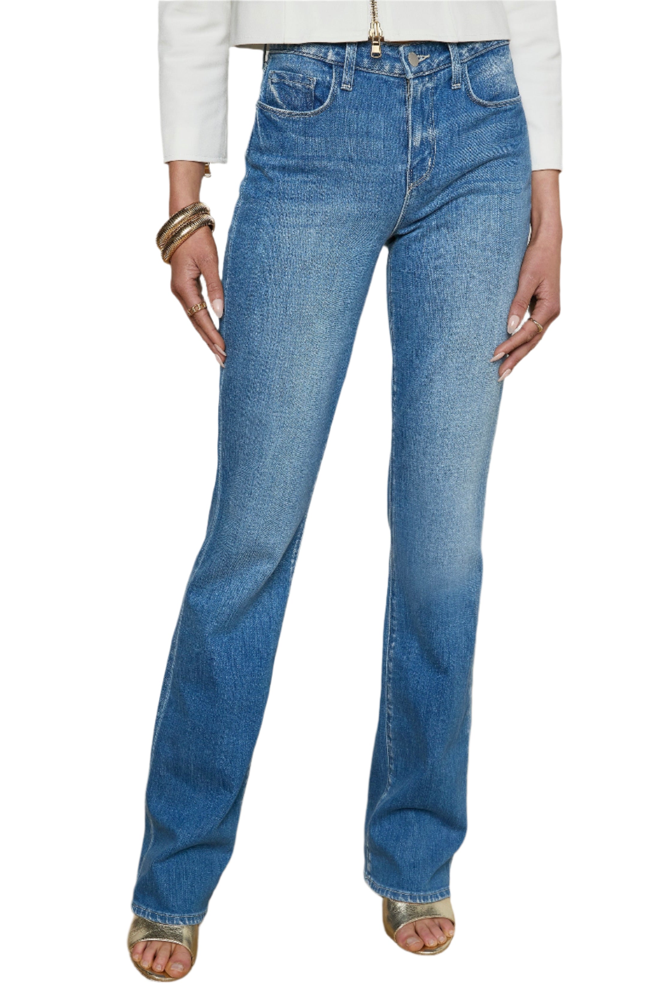 SELMA H/R SLEEK BABY BOOT - Jeans - Sassanova