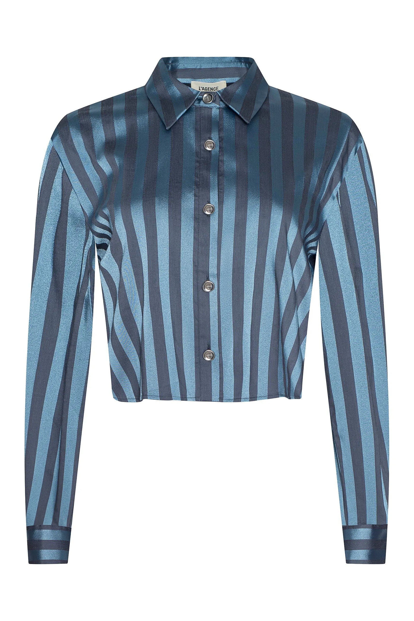 COSETTE CROP HIGH LOW SHIRT - Blouses - Sassanova