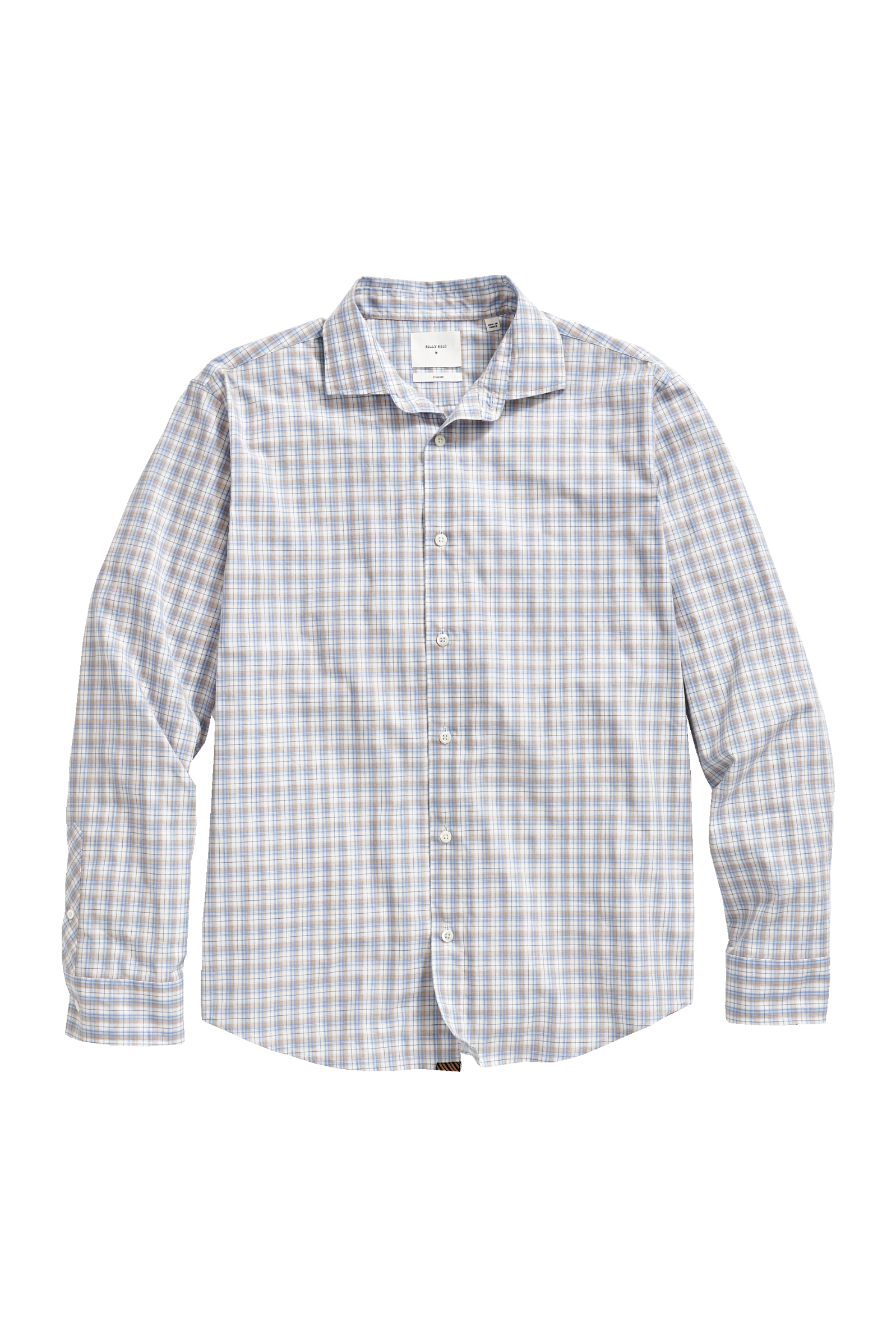 HUTCHESON PLAID SPORT SHIRT - Long Sleeved Shirts - Novaman
