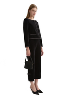 QUINCY CROPPED JACKET - sassanova