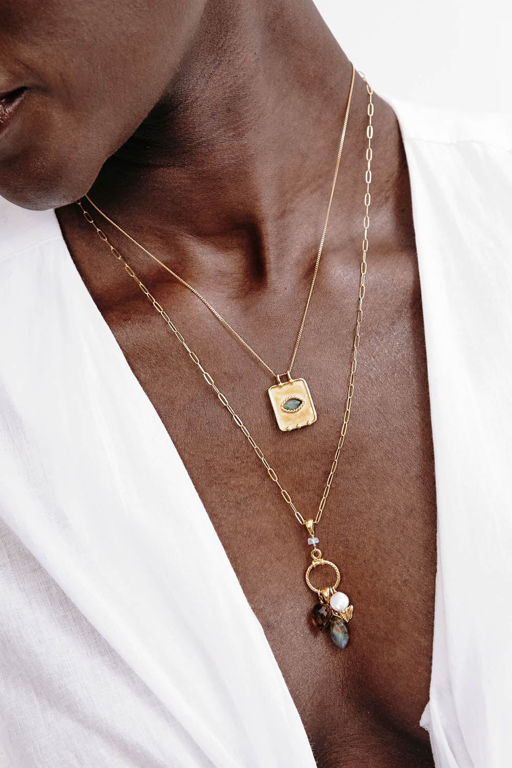 LABRADORITE MIX PENDANT NECKLACE (NG-15287)
sassanova