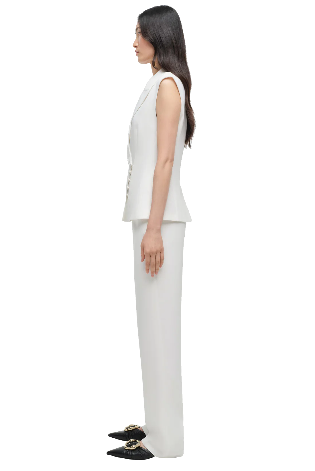 VALARIE BLAZER VEST - Vests - Sassanova