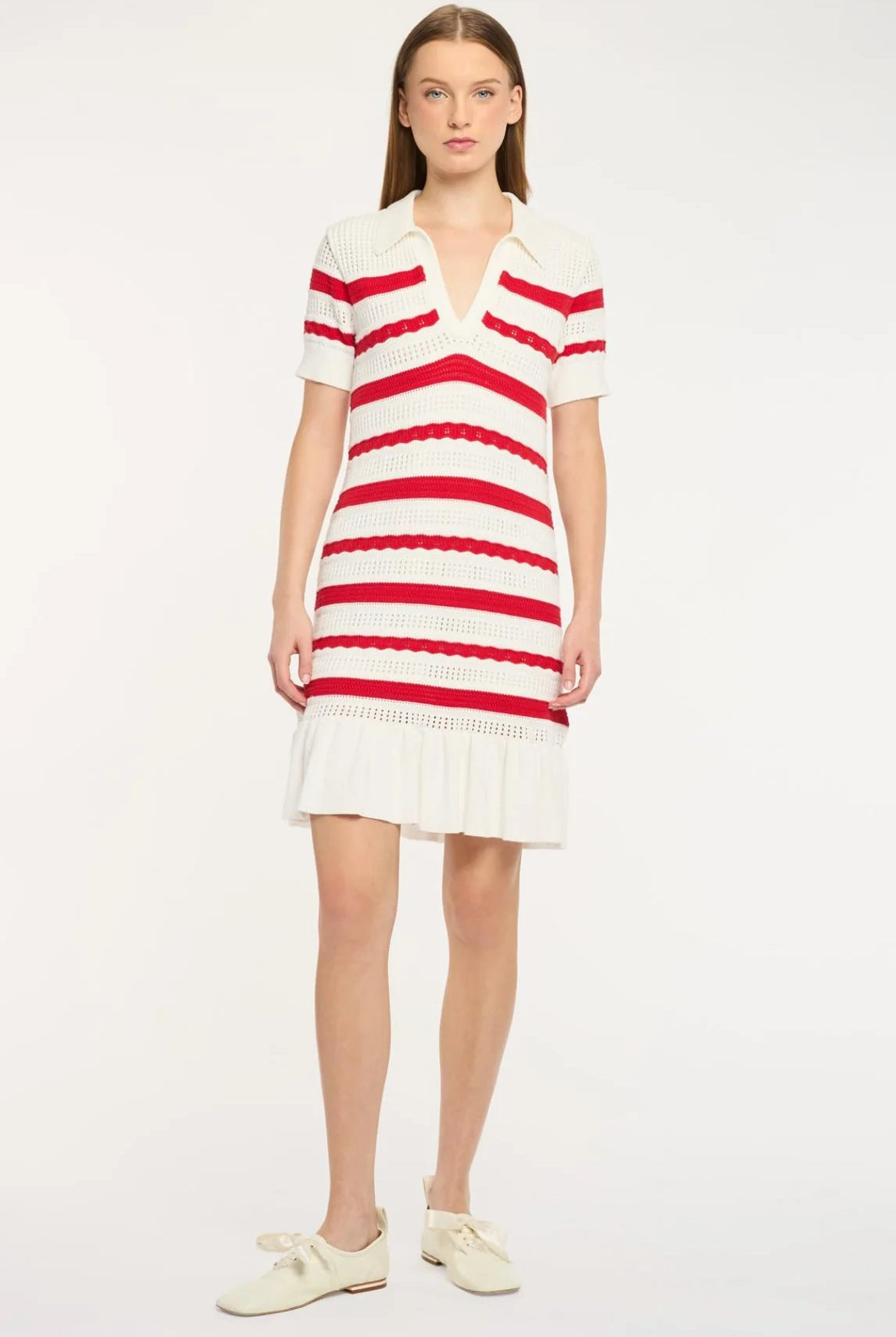 CLEMENTINE KNIT POLO DRESS - Dresses - Sassanova