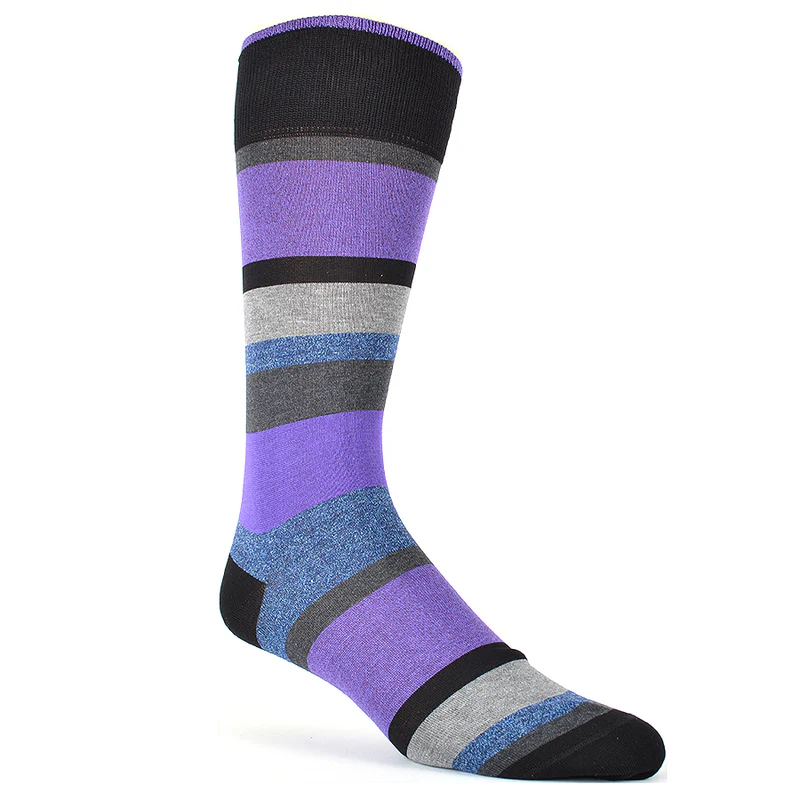 LG MULTI BAR STRIPE SOCKS (DS0417) - novaman