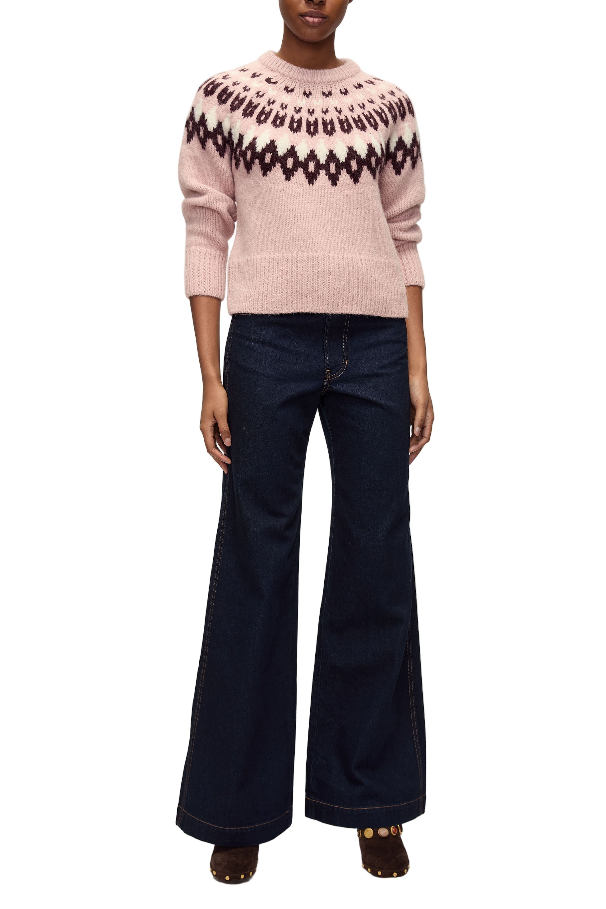 ANNE FAIRISLE PULLOVER-Sassanova