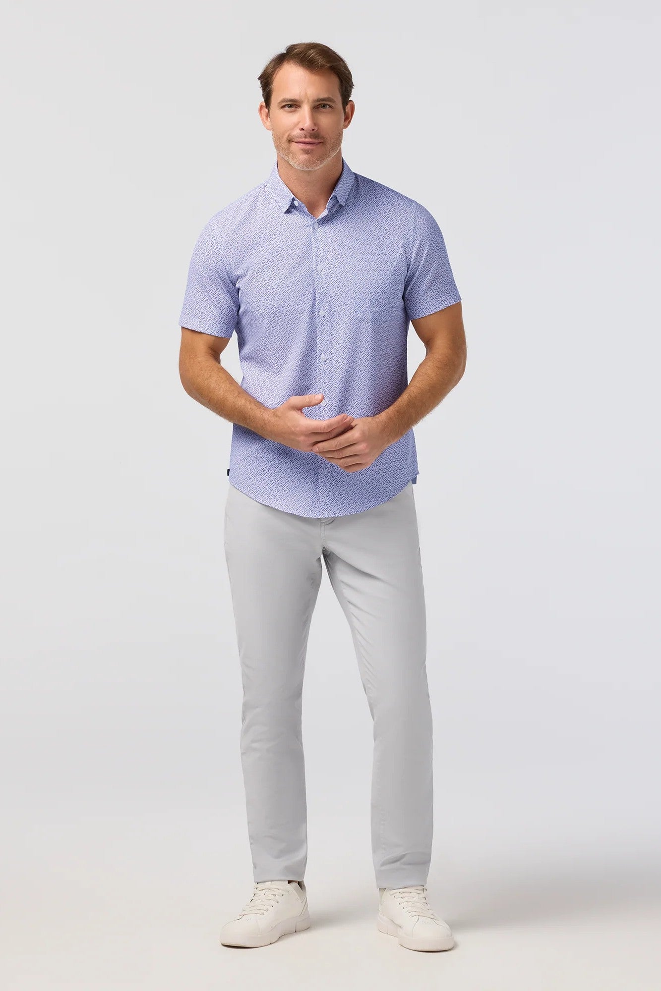 LEEWARD SHORT SLEEVE DRESS SHIRT - Short Sleeved Shirts - Novaman