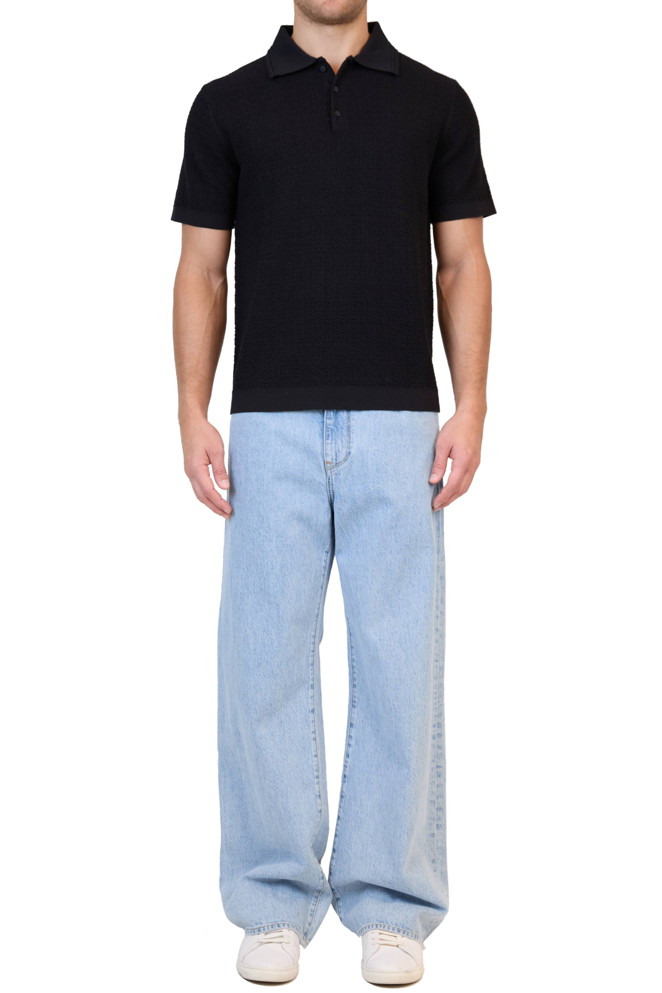 CALUM SHORT SLEEVE POLO - Polos - Novaman