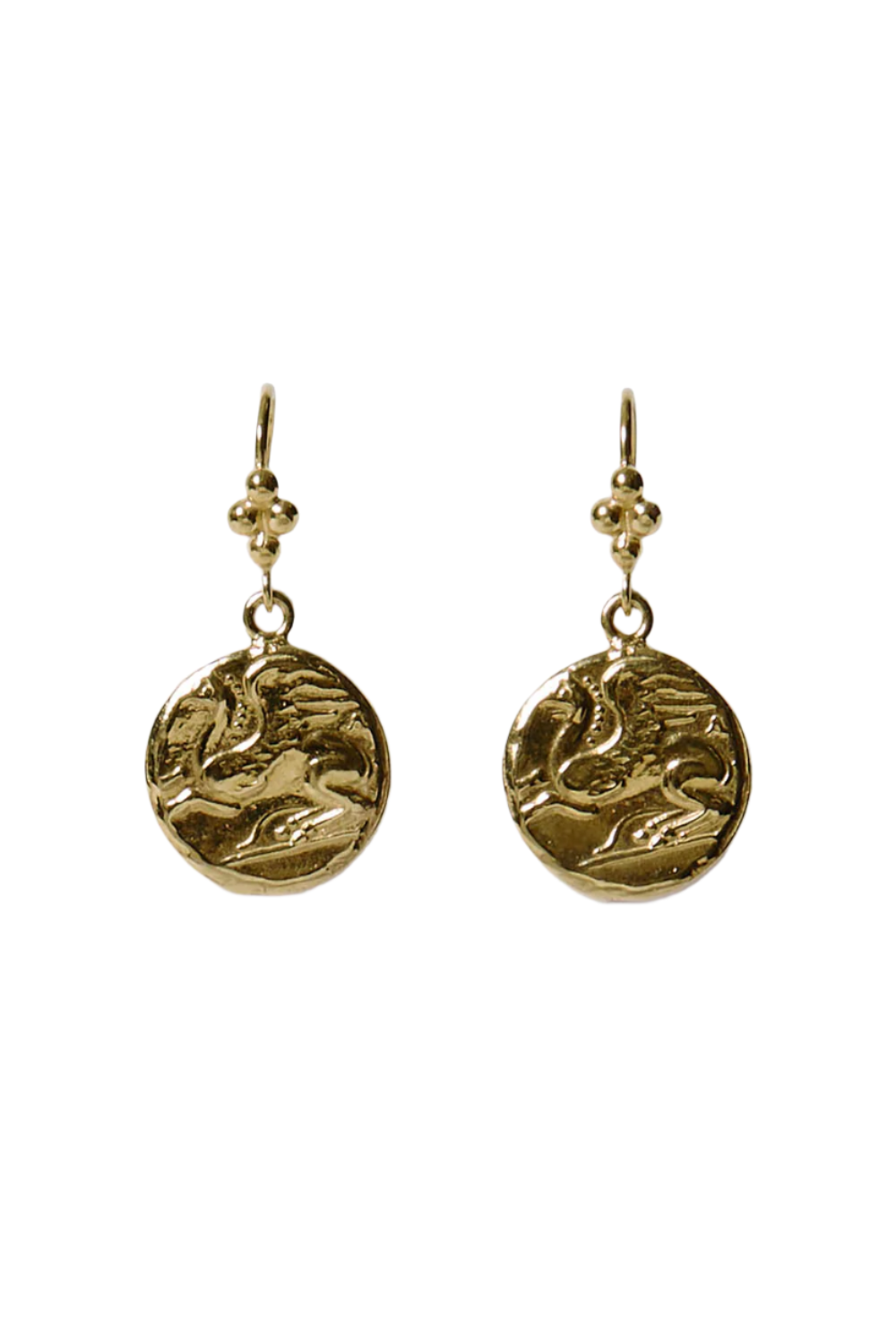 PEGASUS COIN DROP EARRINGS (EG-5870)
sassanova