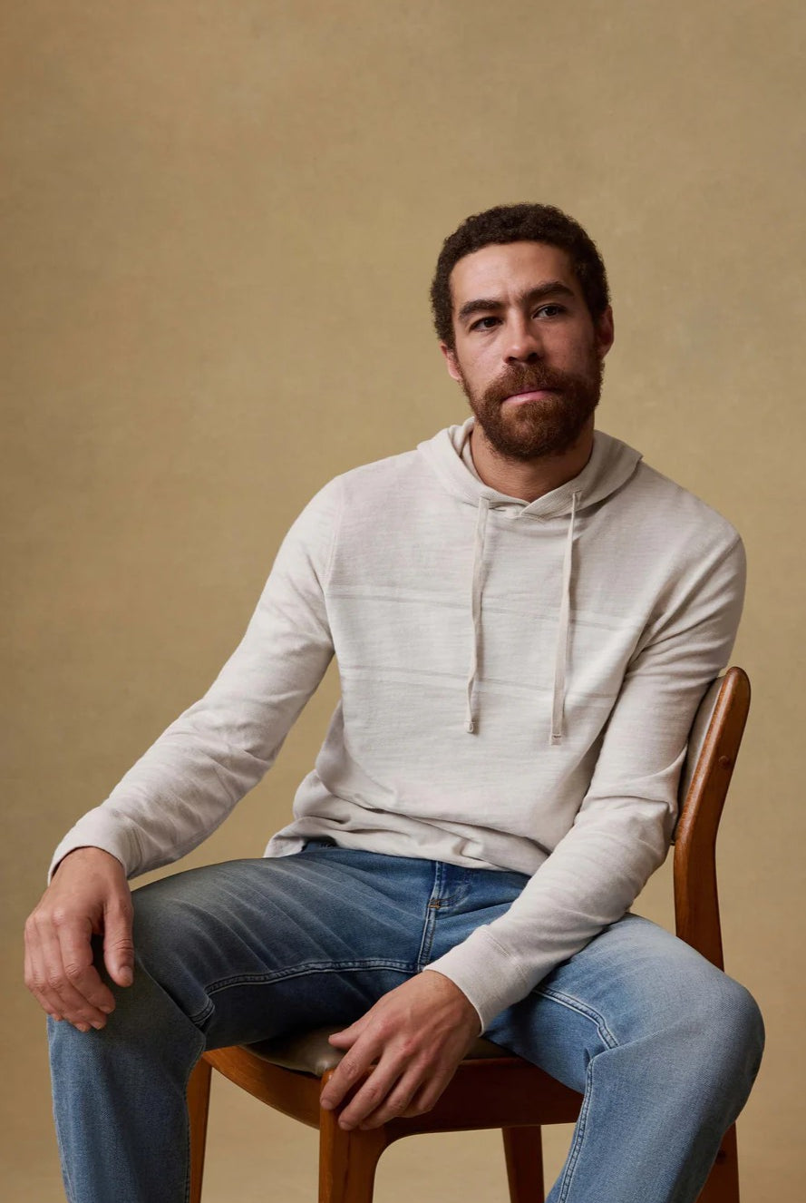 SUNWASHED SLUB HOODIE - Sweatshirts - Novaman