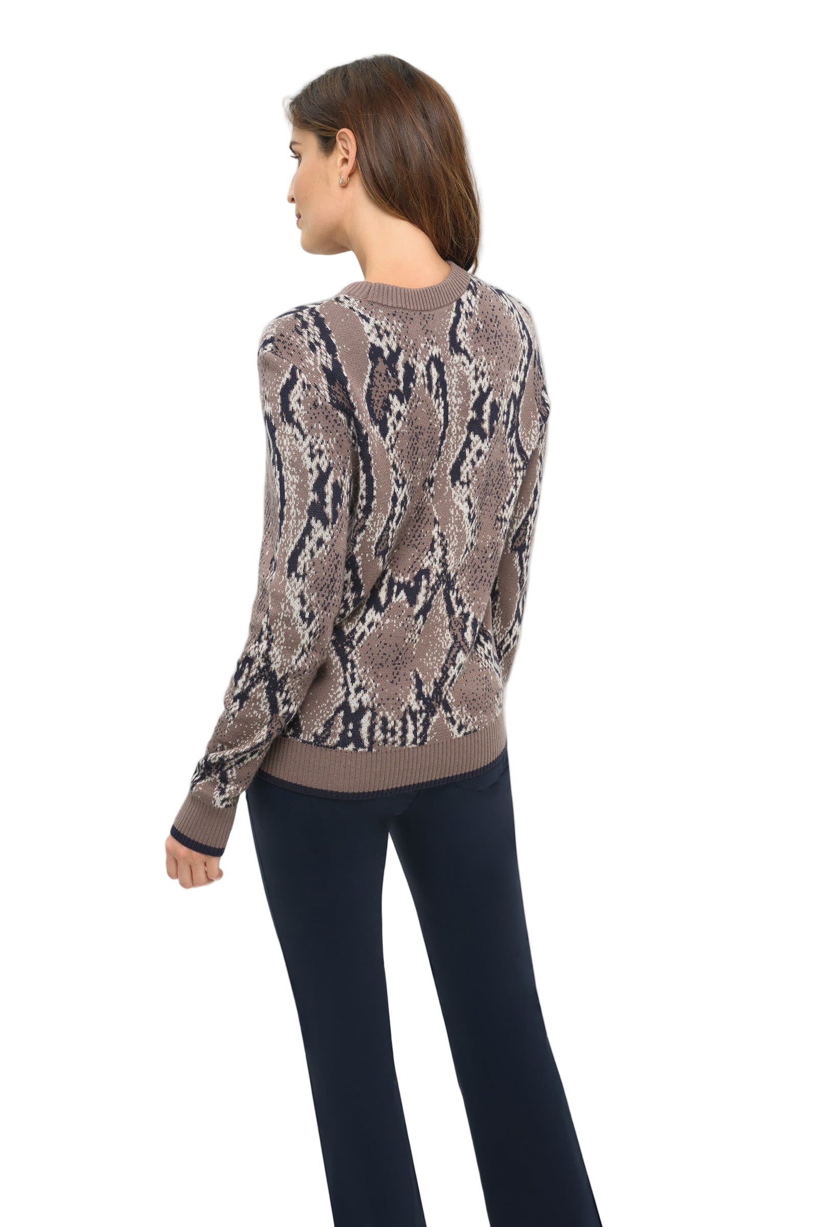 PRINTED ARCHER SWEATER
sassanova