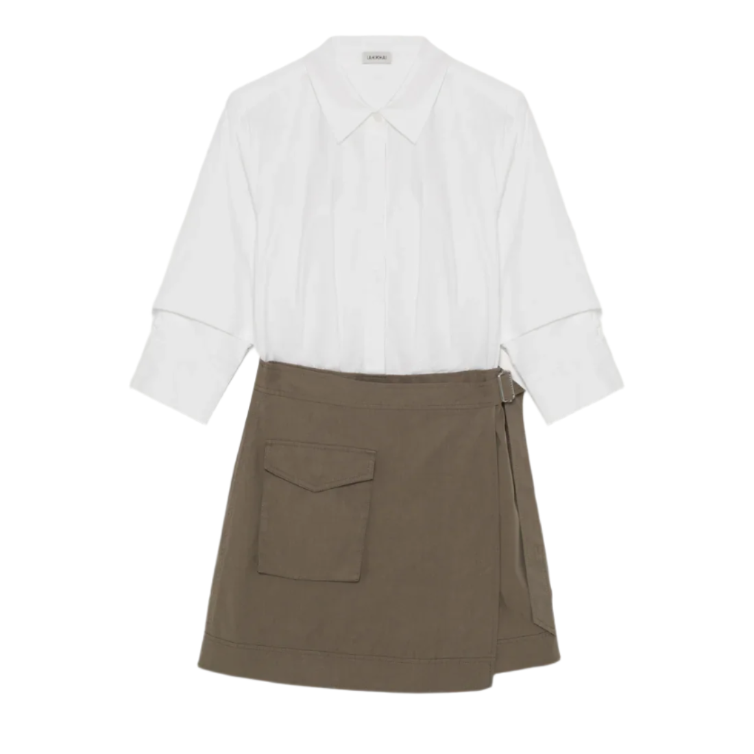 FRASER MINI SHIRT DRESS - Dresses - Sassanova