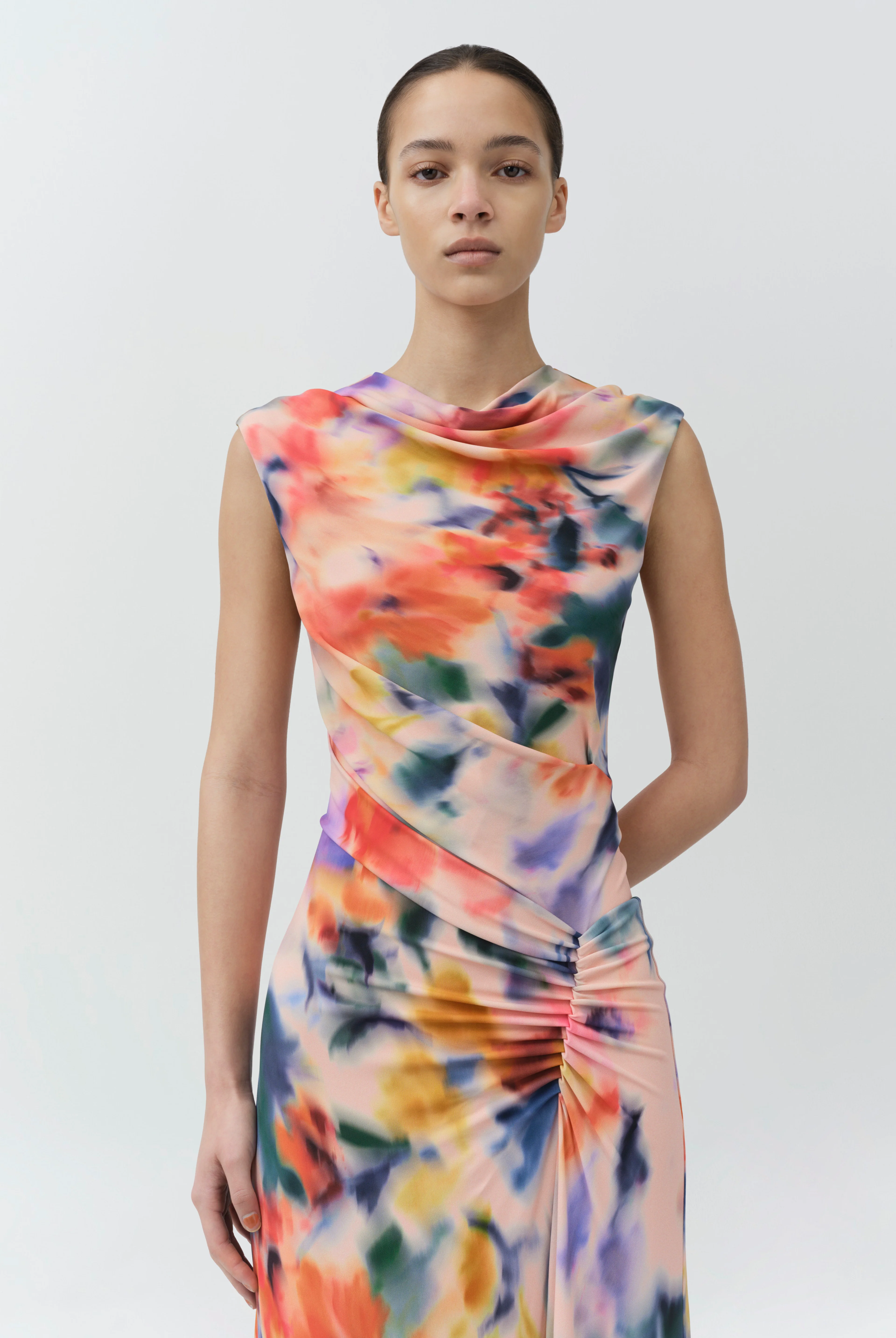 ACACIA SLEEVELESS MIDI DRESS - Dresses - Sassanova