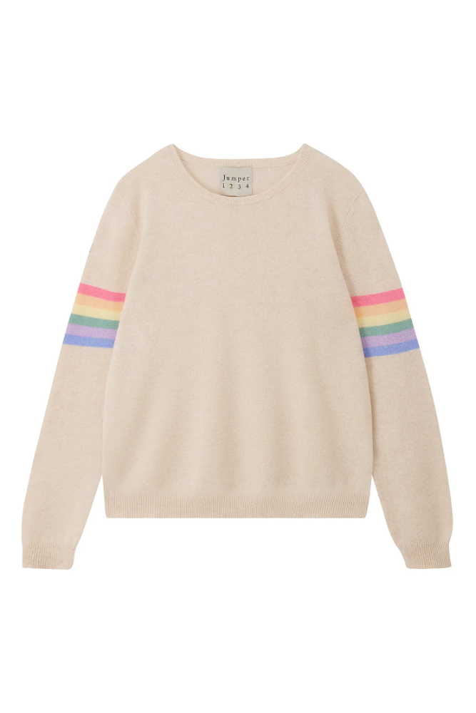 RAINBOW ARMS SWEATER - Sweaters - Sassanova