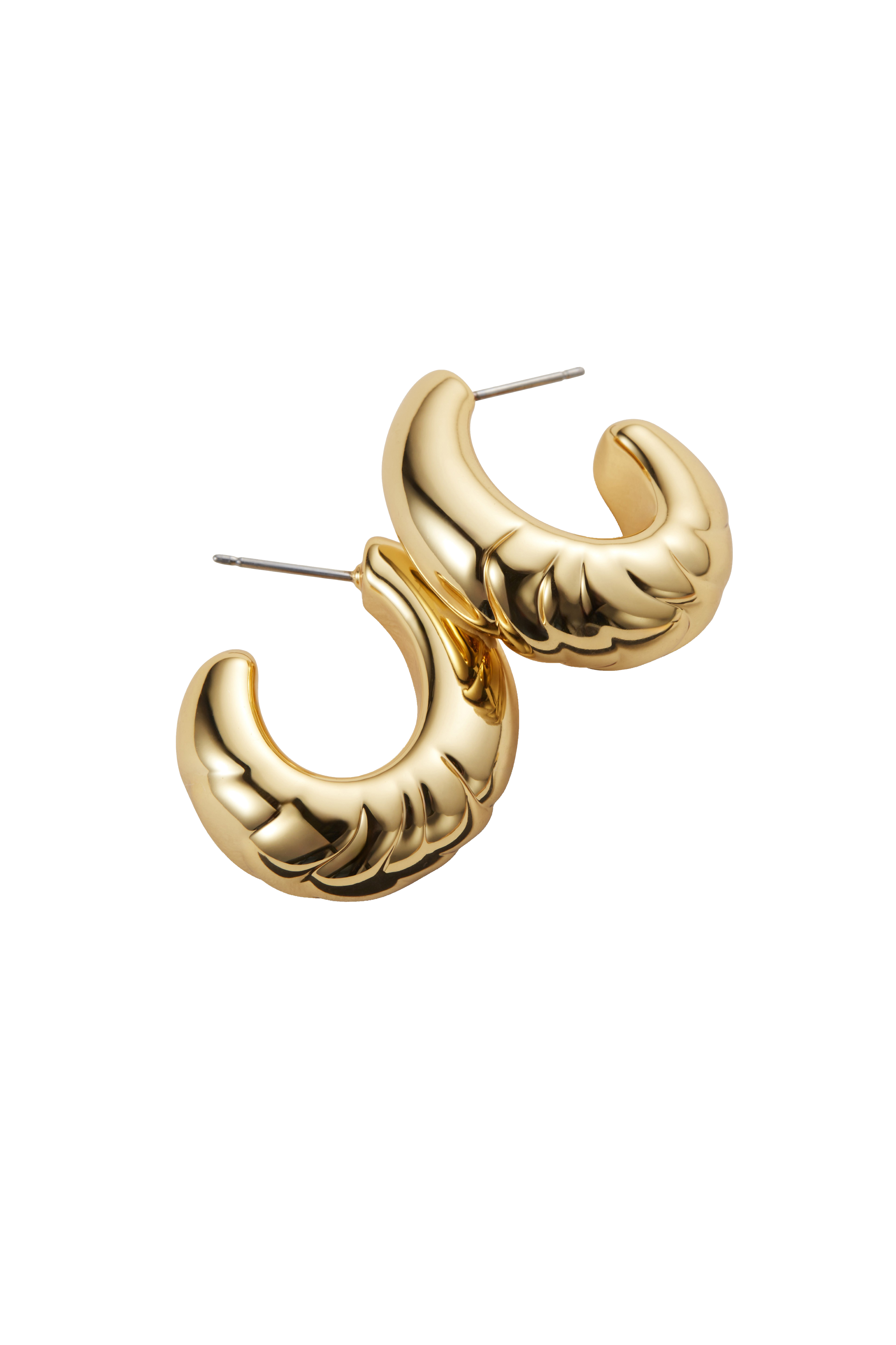 SLIM NELLE HOOPS - Earrings - Sassanova
