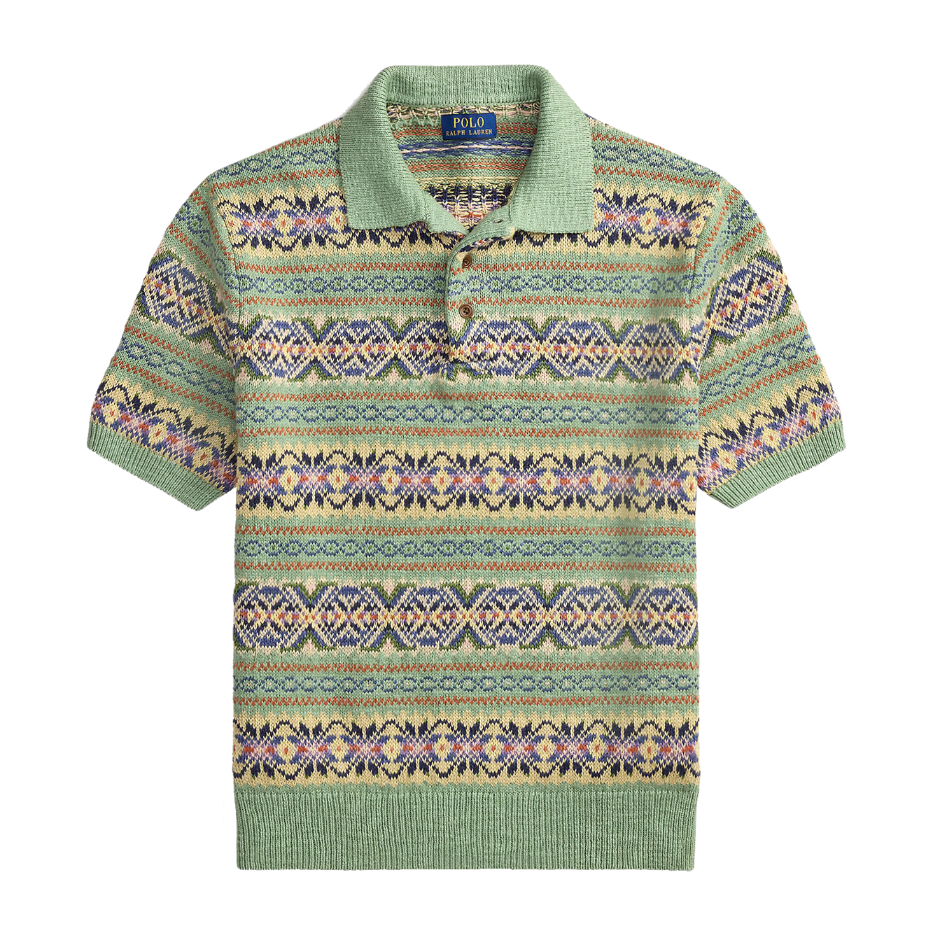 FAIRISLE POLO SWEATER - Polos - Novaman