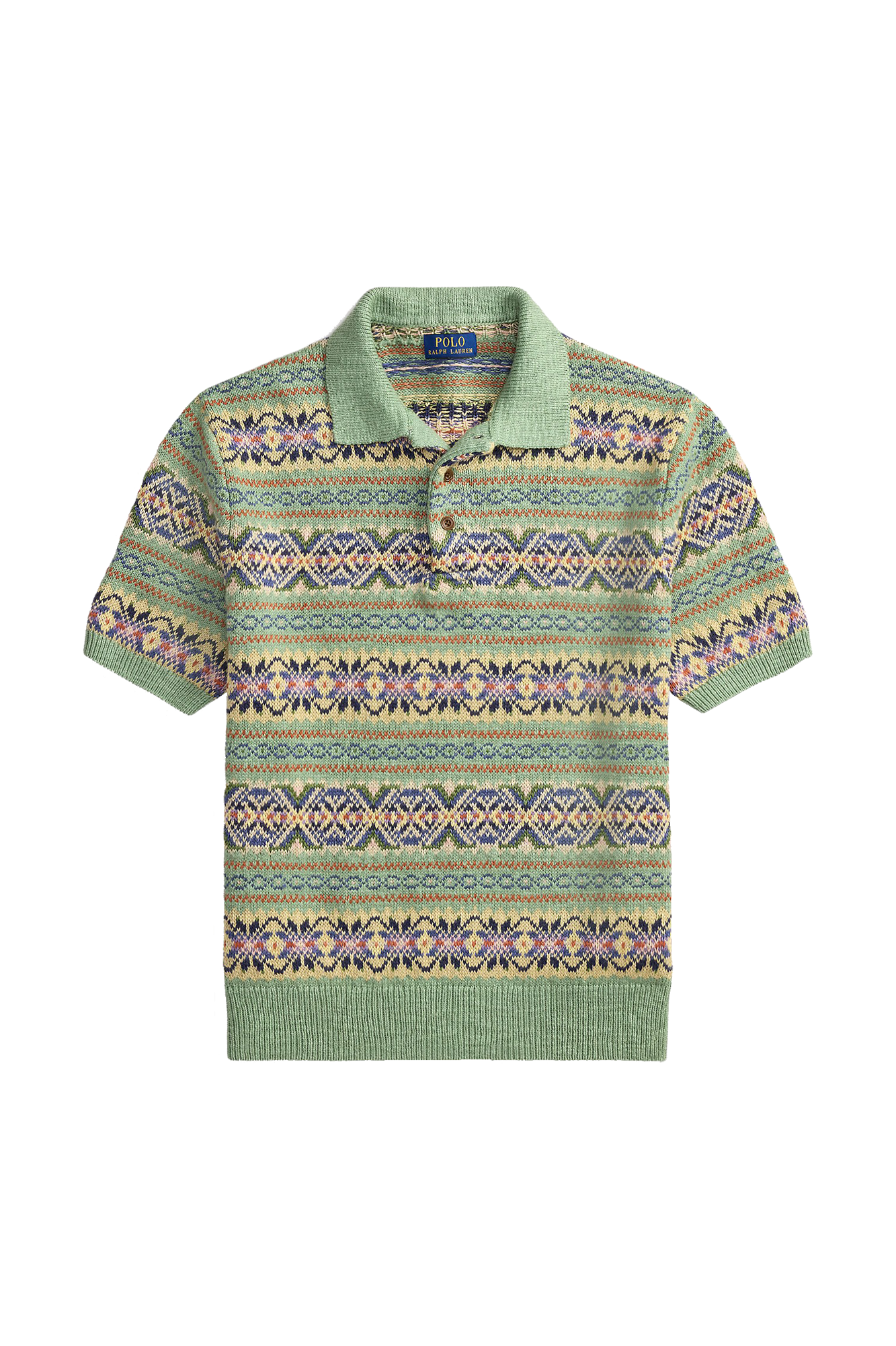 FAIRISLE POLO SWEATER - Polos - Novaman