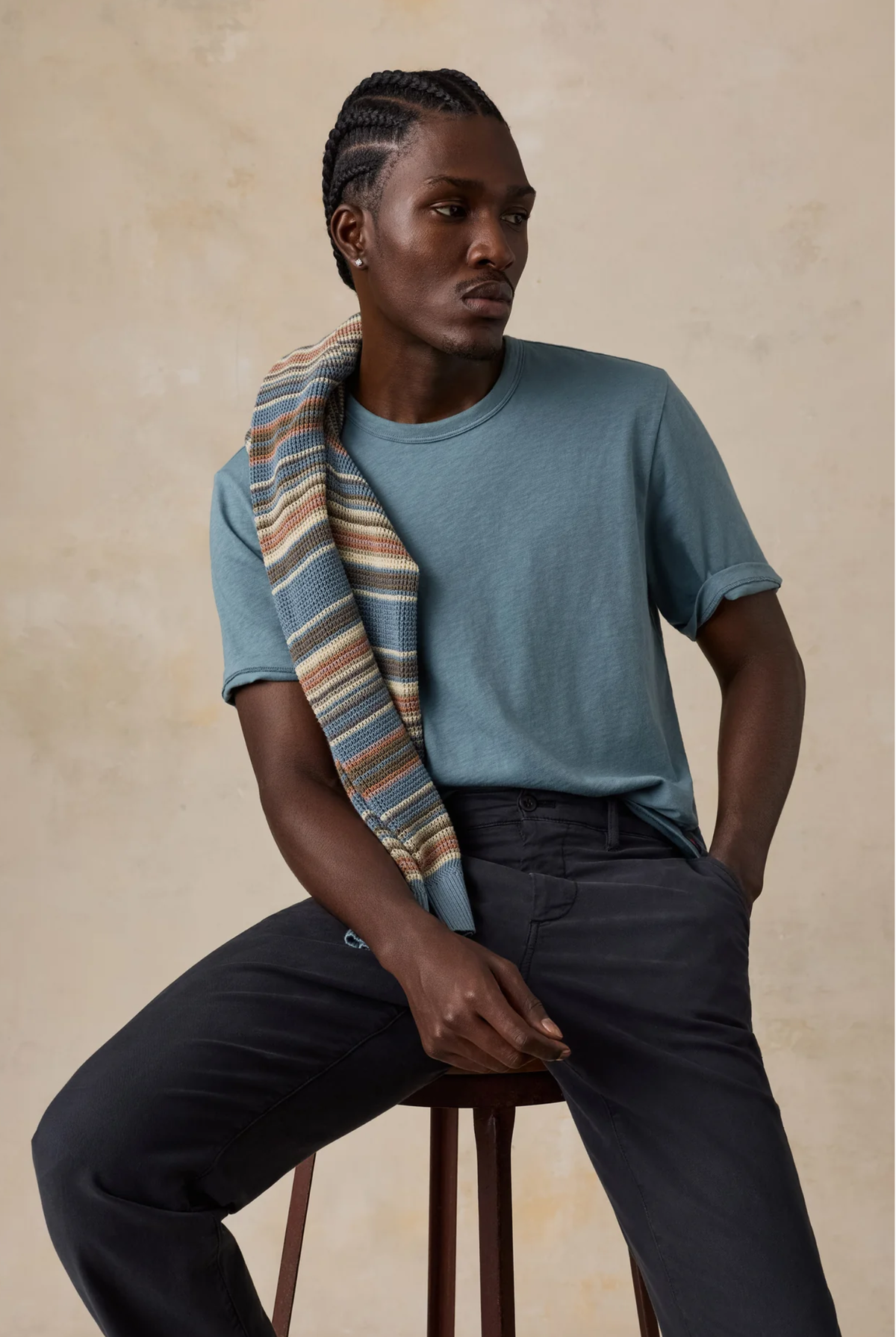 SUNWASHED POCKET TEE sassanova NovaMan