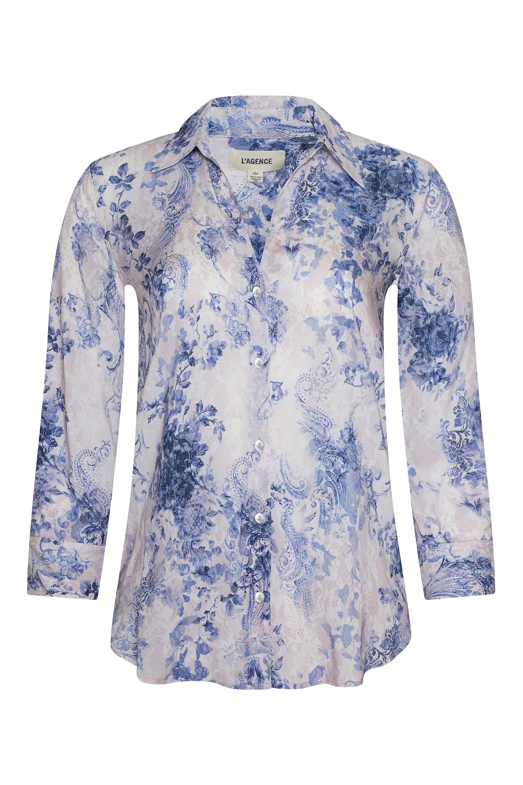 CAMILLE 3/4 SLEEVE BLOUSE - Blouses - Sassanova