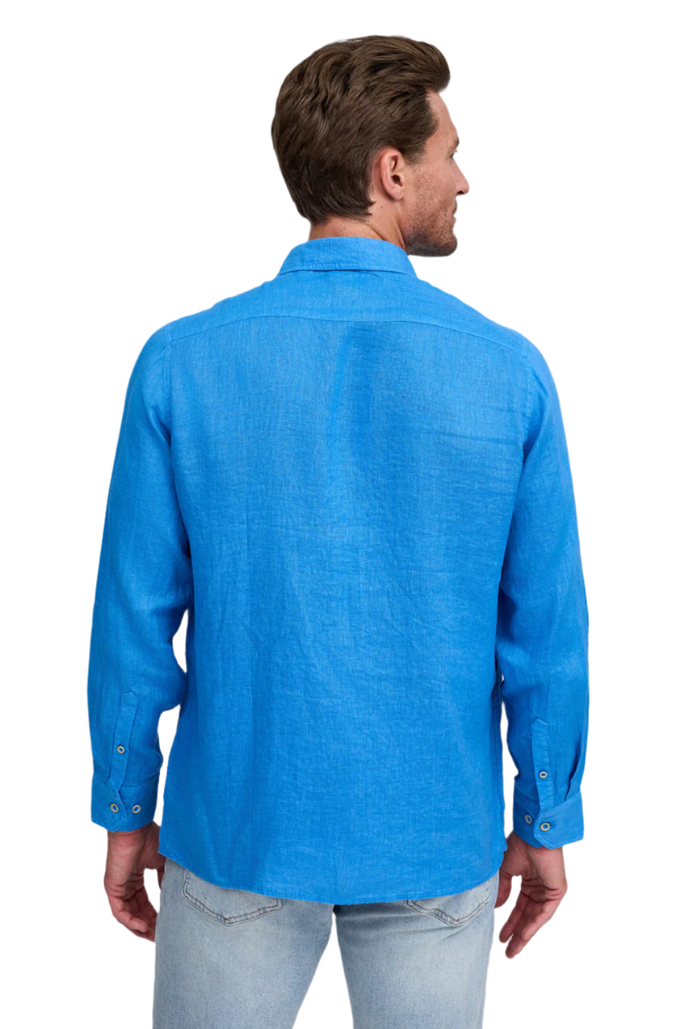FAVORITE LONG SLEEVE LINEN SHIRT - Long Sleeved Shirts - Novaman
