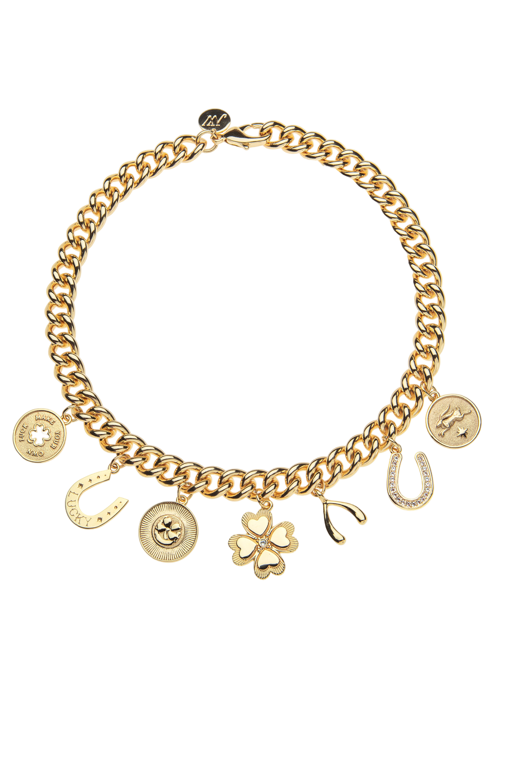 lucky charm necklace-sassanova