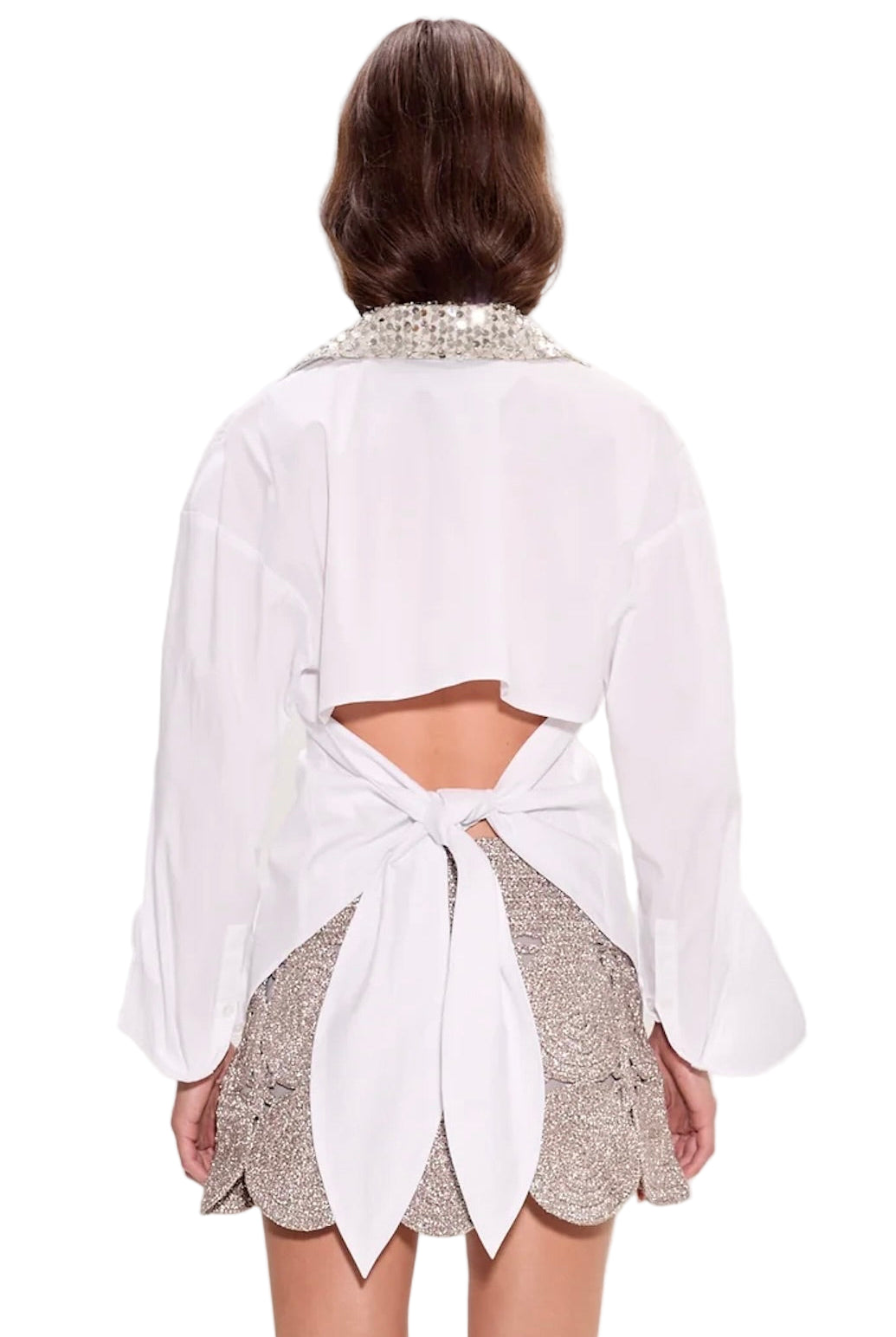 LOCH EMBELLISHED BUTTON UP
sassanova