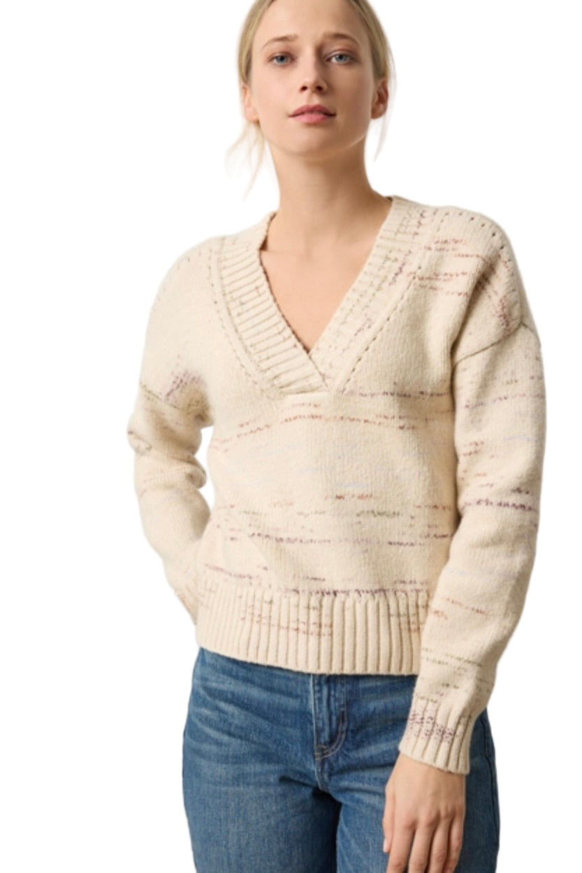 OVERSIZED V-NECK SWEATER (PA3082)
sassanova