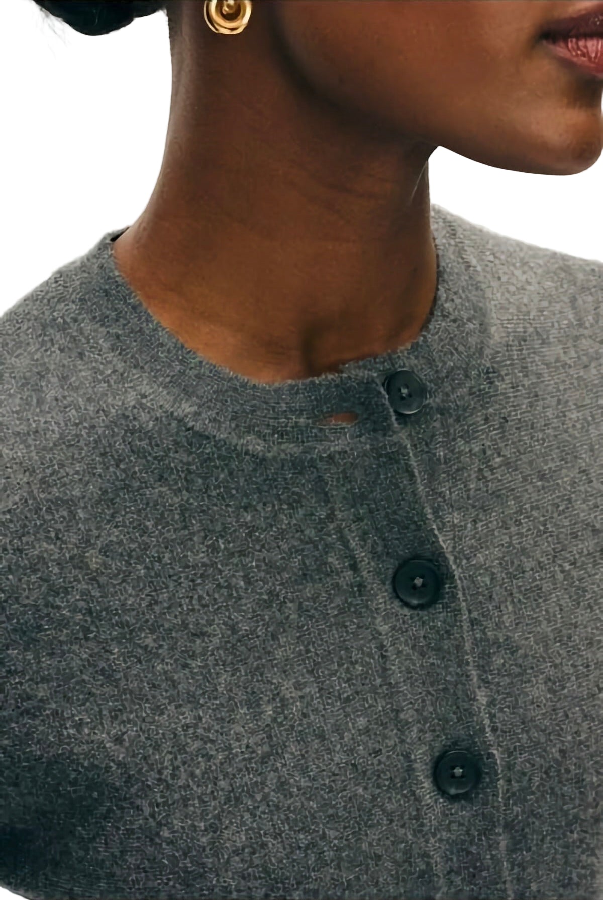 CASHMERE BLEND PEPLUM CARDIGAN
sassanova