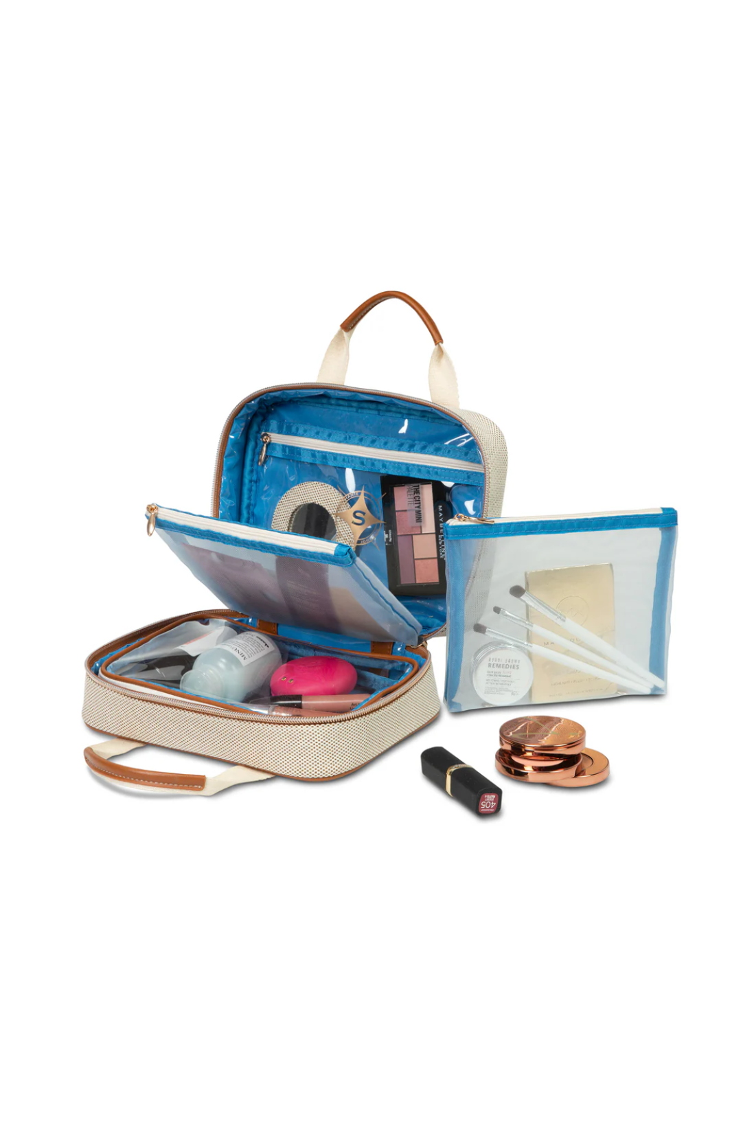 TROPEA IVORY MI TRAVELER BAG - sassanova