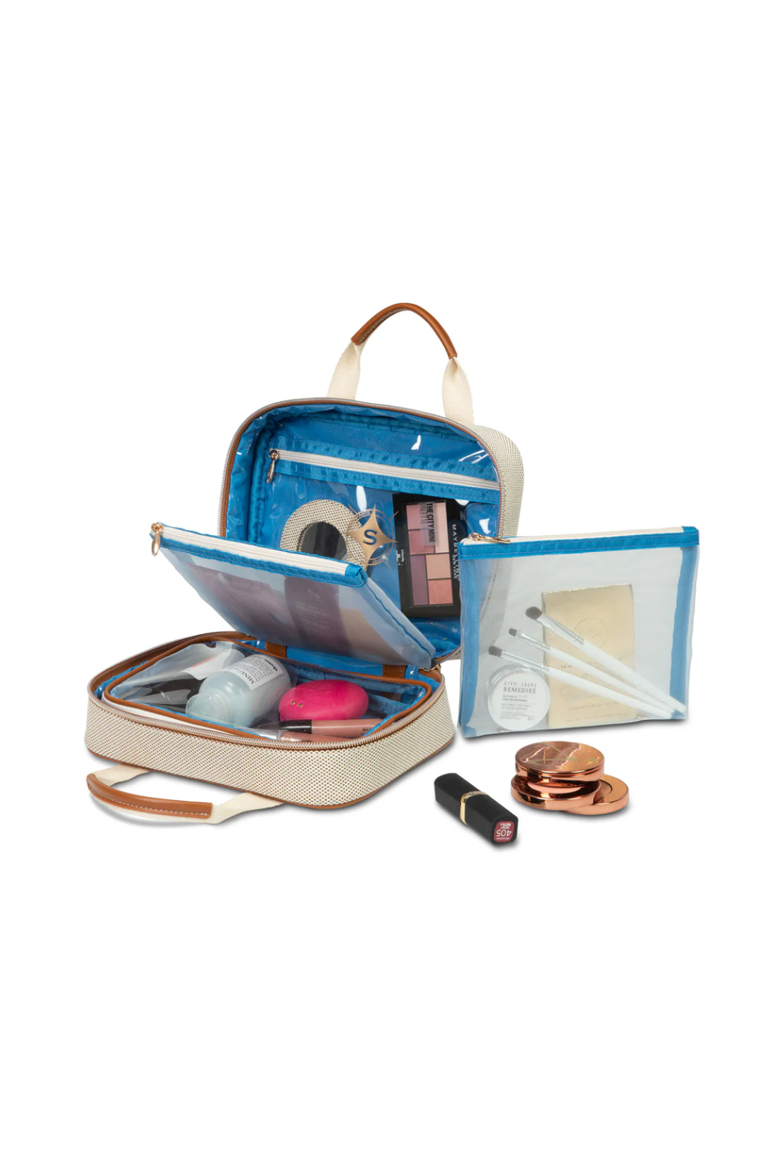 TROPEA IVORY MI TRAVELER BAG - sassanova