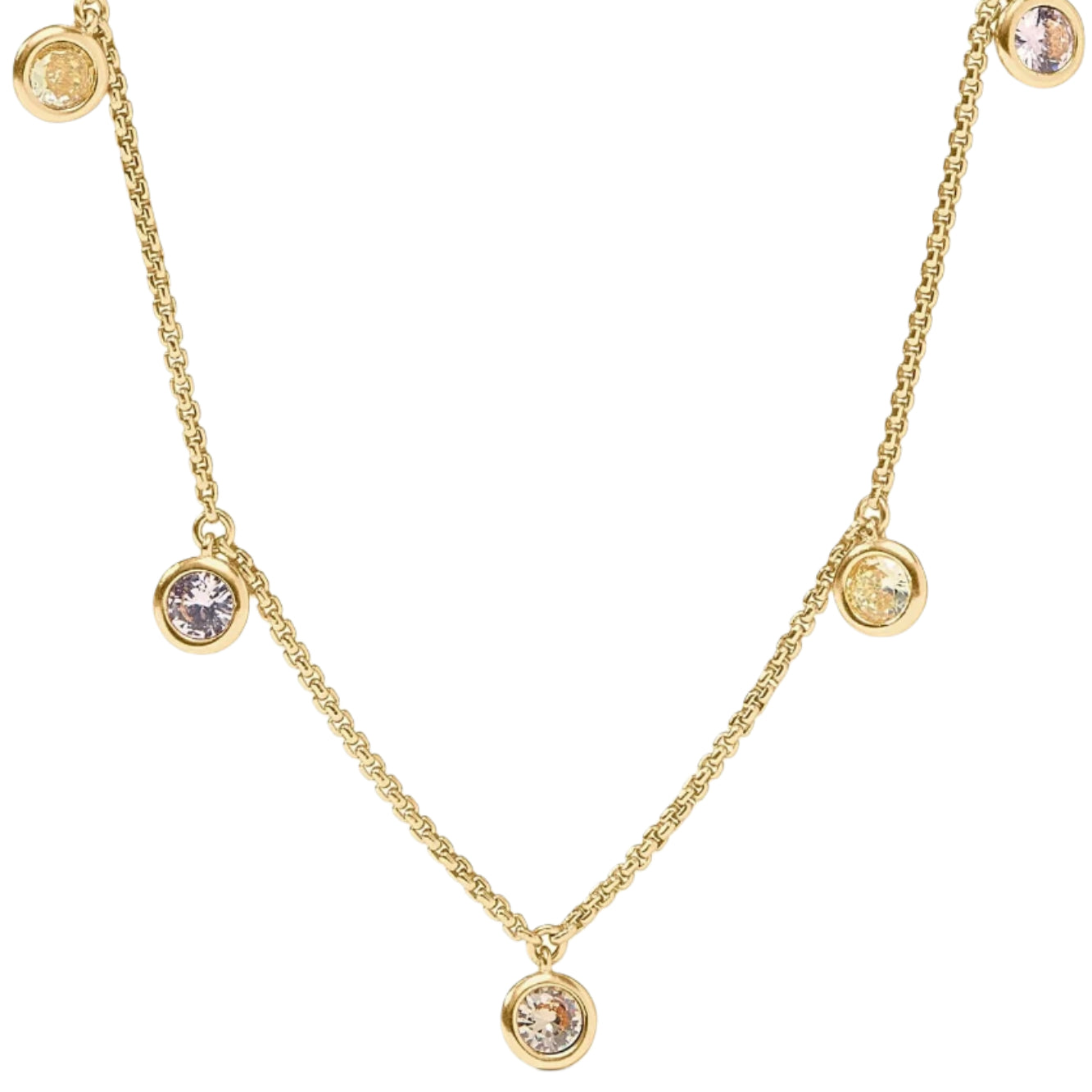 RAINBOW DELICATE CHARM NECKLACE
sassanova