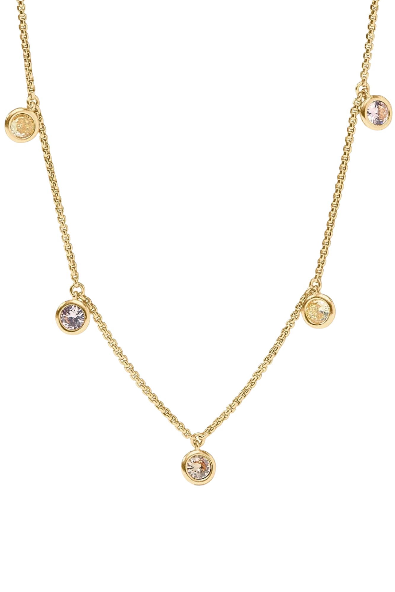 RAINBOW DELICATE CHARM NECKLACE
sassanova