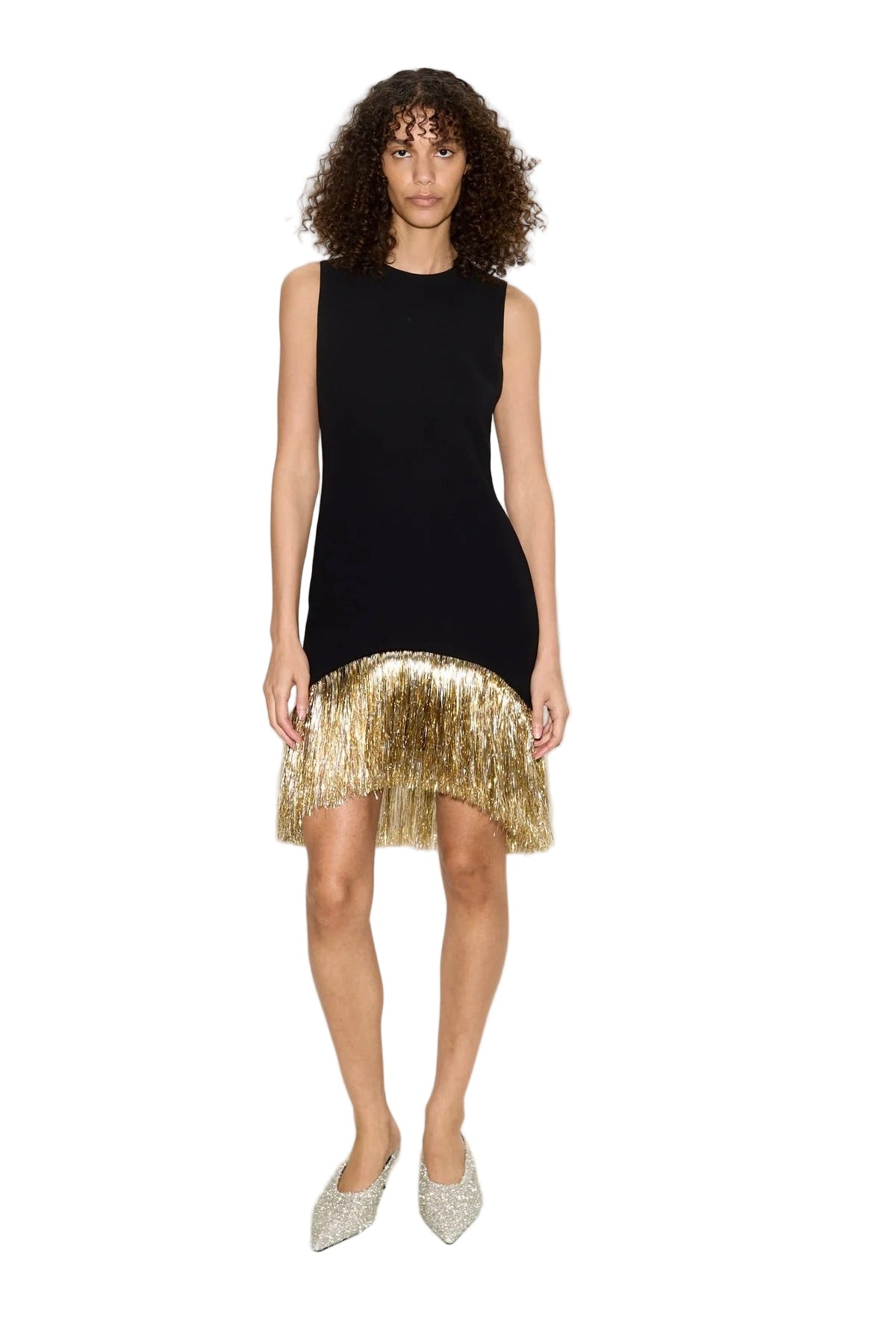 BOWIE FRINGE MINI DRESS
sassanova