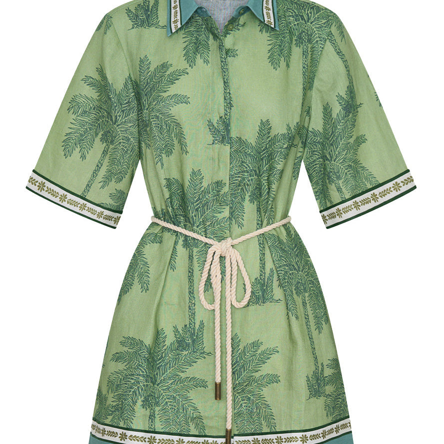 ALANI MINI SHIRT DRESS - Dresses - Sassanova