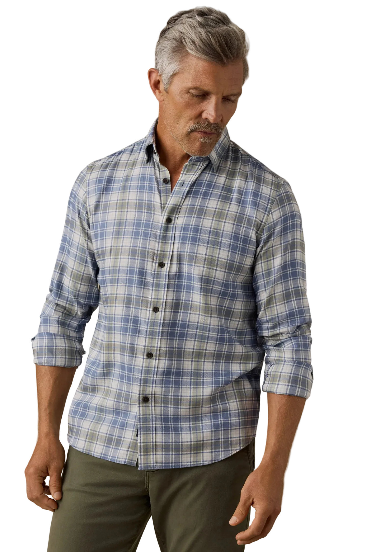 TWILL LS MOVEMENT SPORT SHIRT Sassanova / Novaman
