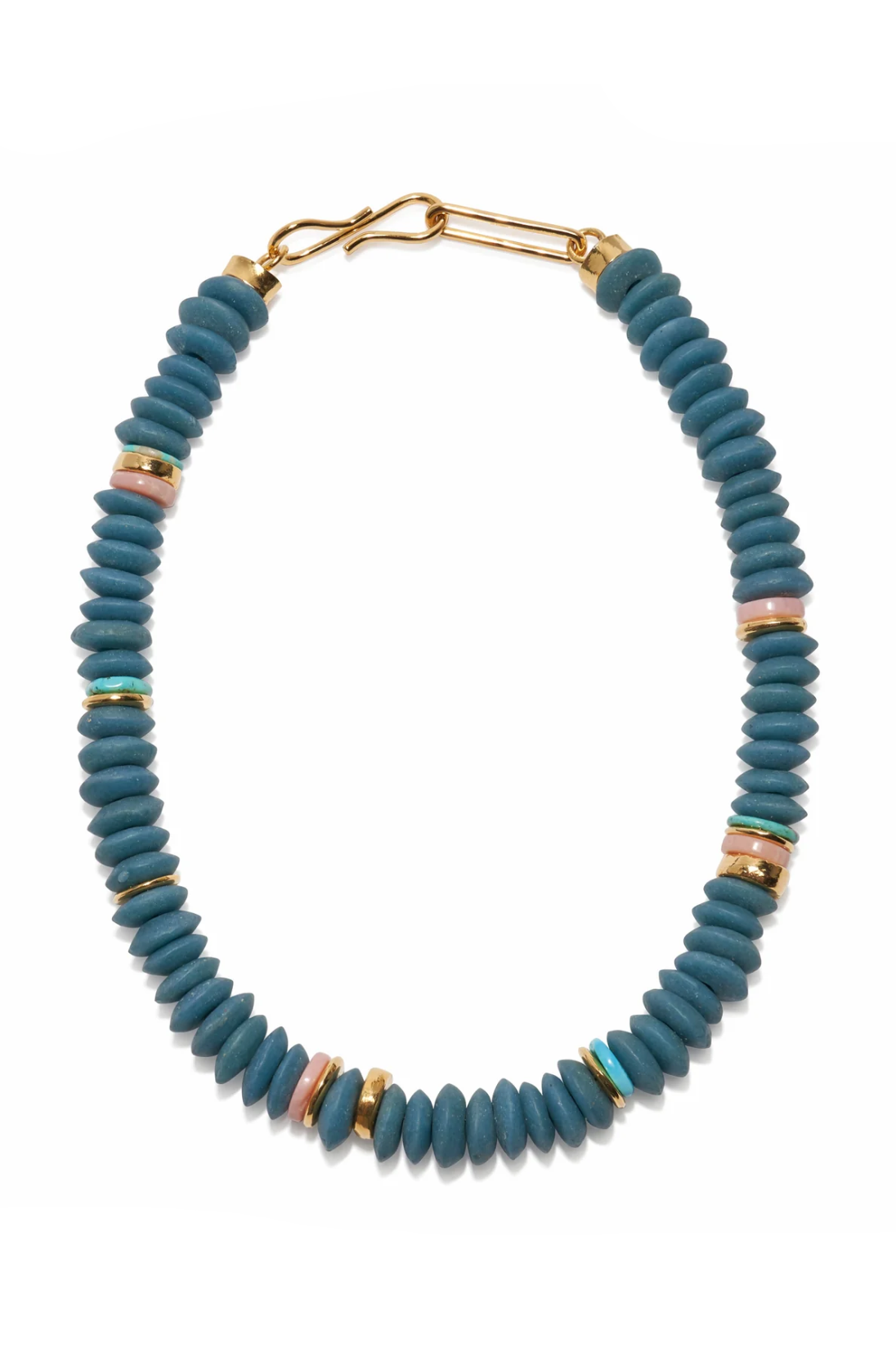 LAGUNA NECKLACE- TURQUOISE OCEAN - Necklaces - Sassanova
