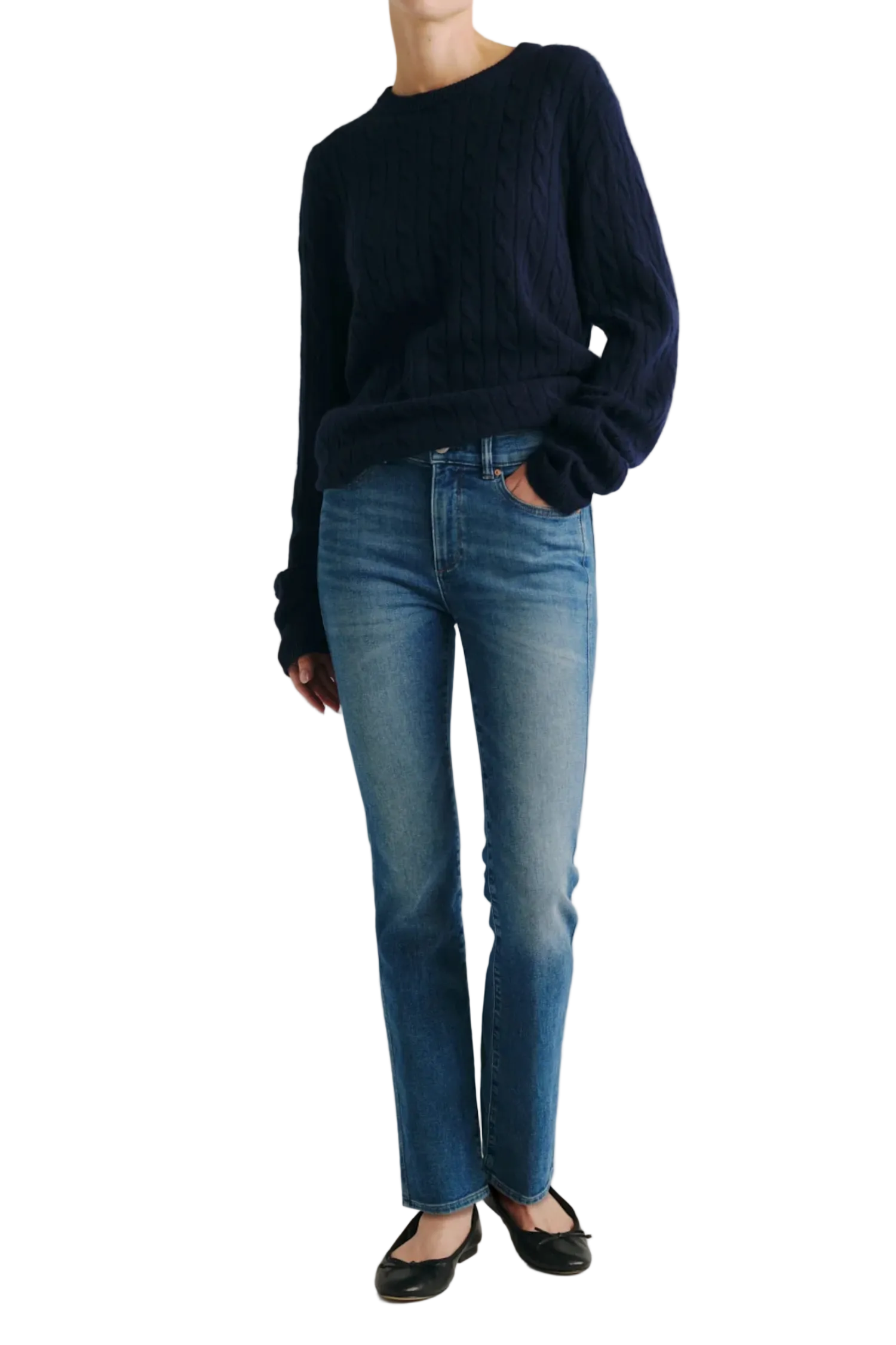 MARA MID RISE STRAIGHT 31 JEAN Sassanova
