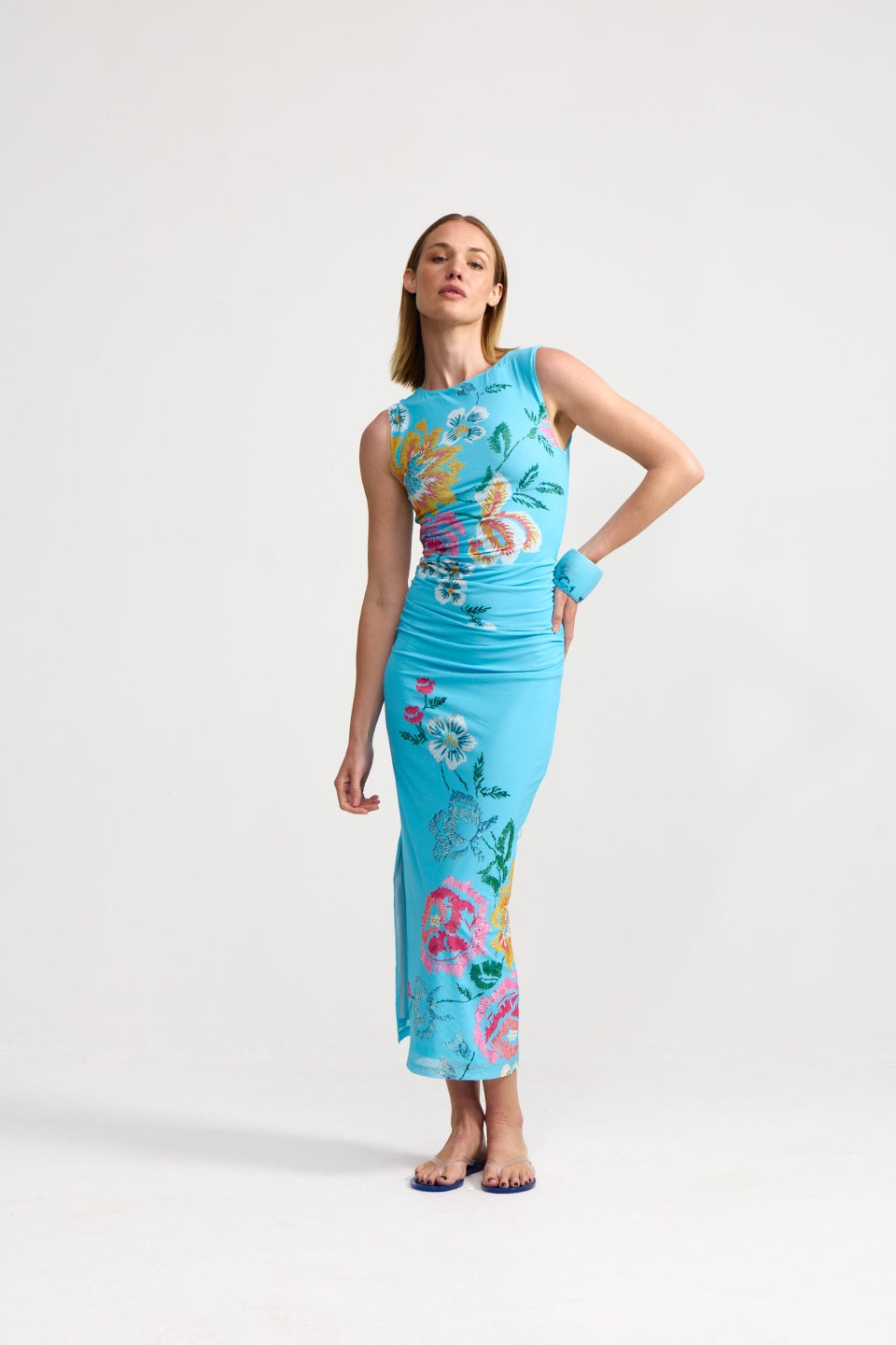 ARIEL MESH DRESS - Dresses - Sassanova