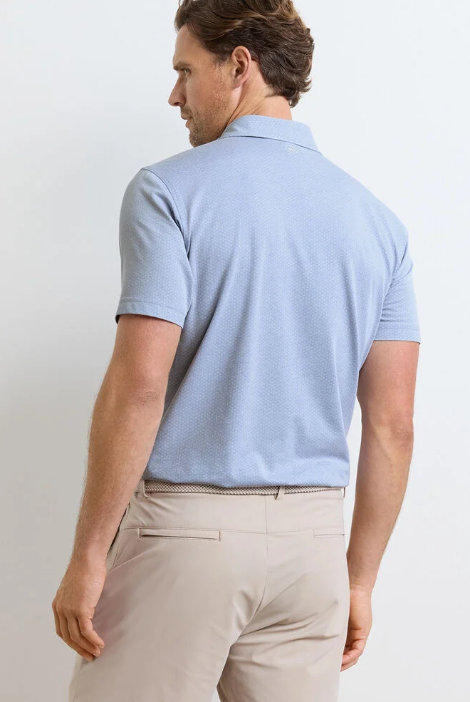 ALBATROSS DIAMOND PIQUE POLO - Short Sleeved Shirts - Novaman