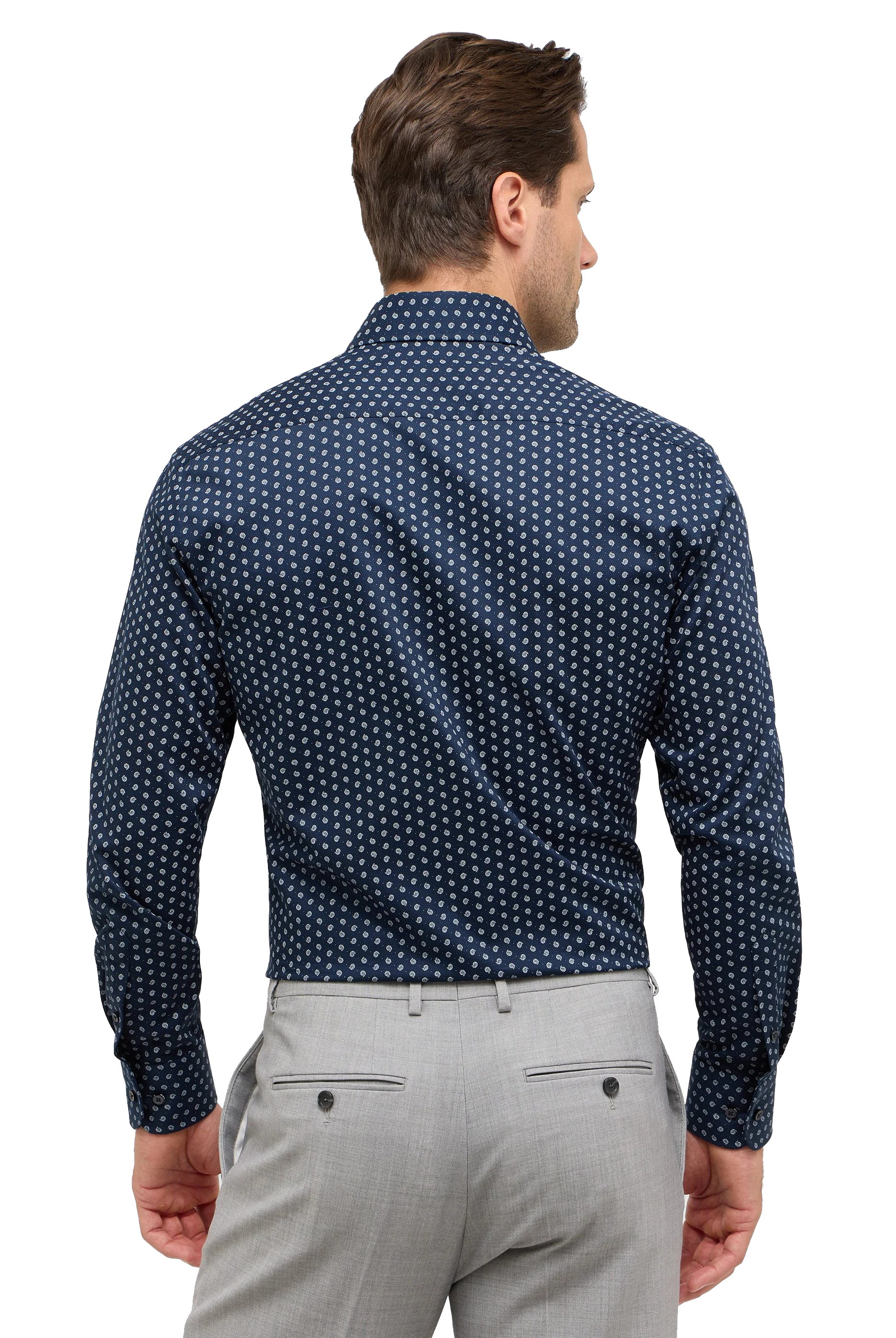 PREMIUM PRINTED DOBBY W/ CUTAWAY COLLAR - novaman