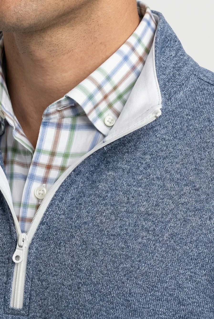 MARLED 1/4 ZIP SWEATER - Sweaters - Novaman