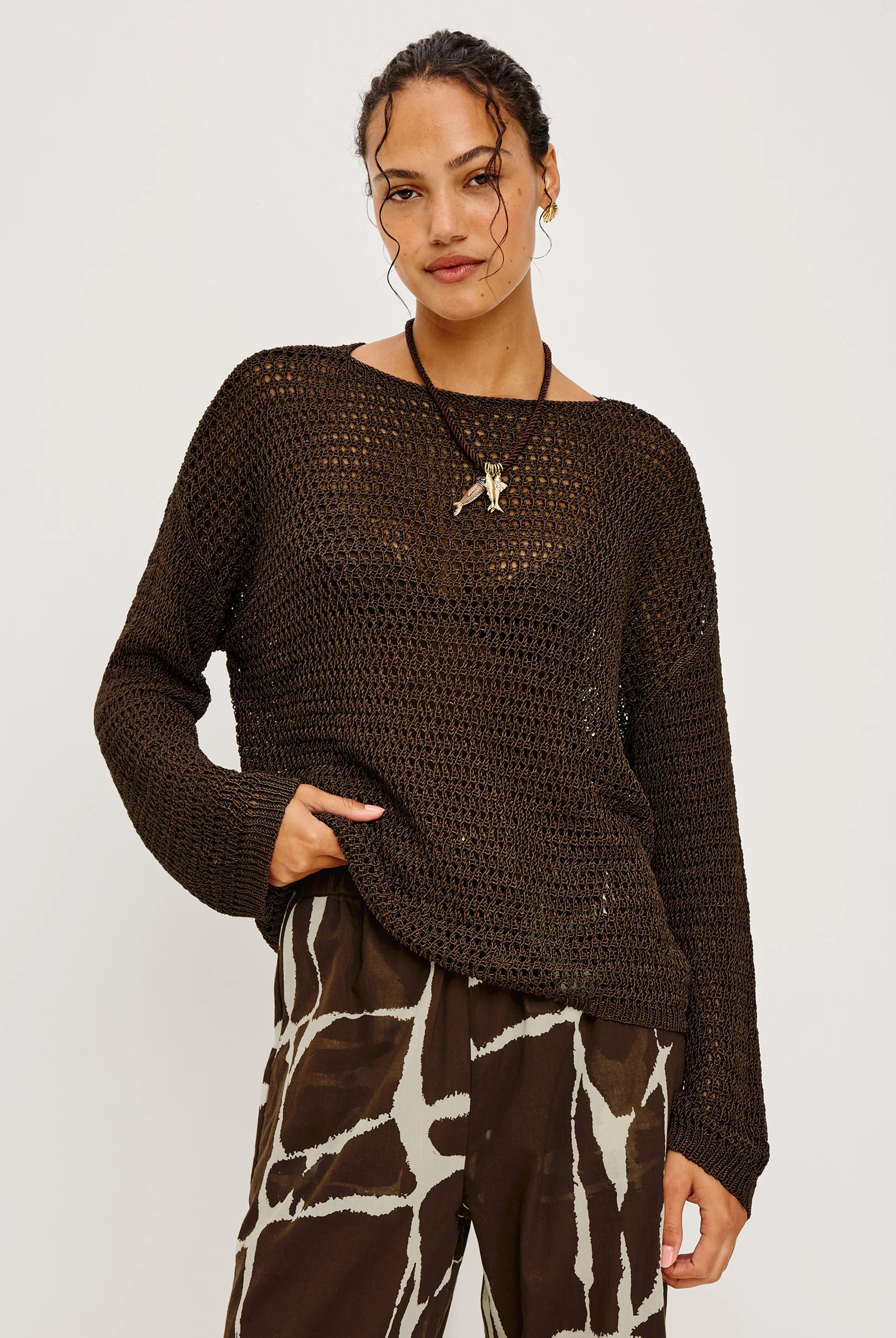 EVANGELINE SWEATER - Sweaters - Sassanova