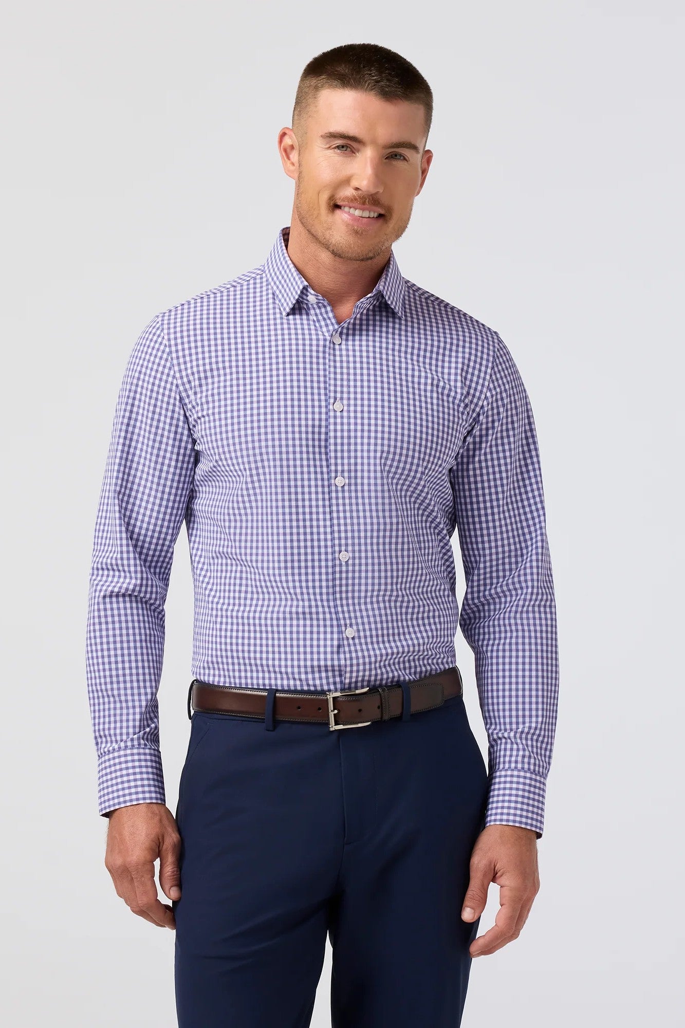 LEEWARD LONG SLEEVE DRESS SHIRT - Long Sleeved Shirts - Novaman